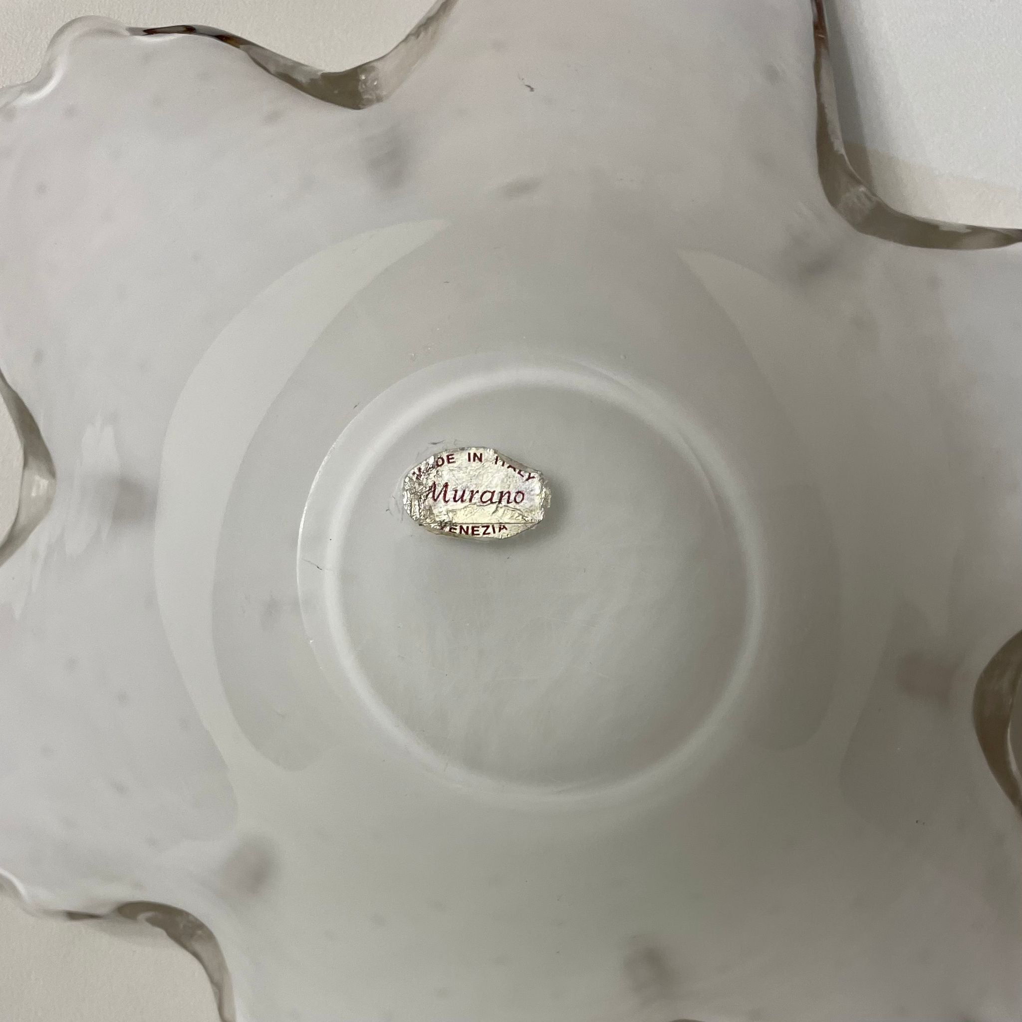 Crystal de Murano Ashtray
