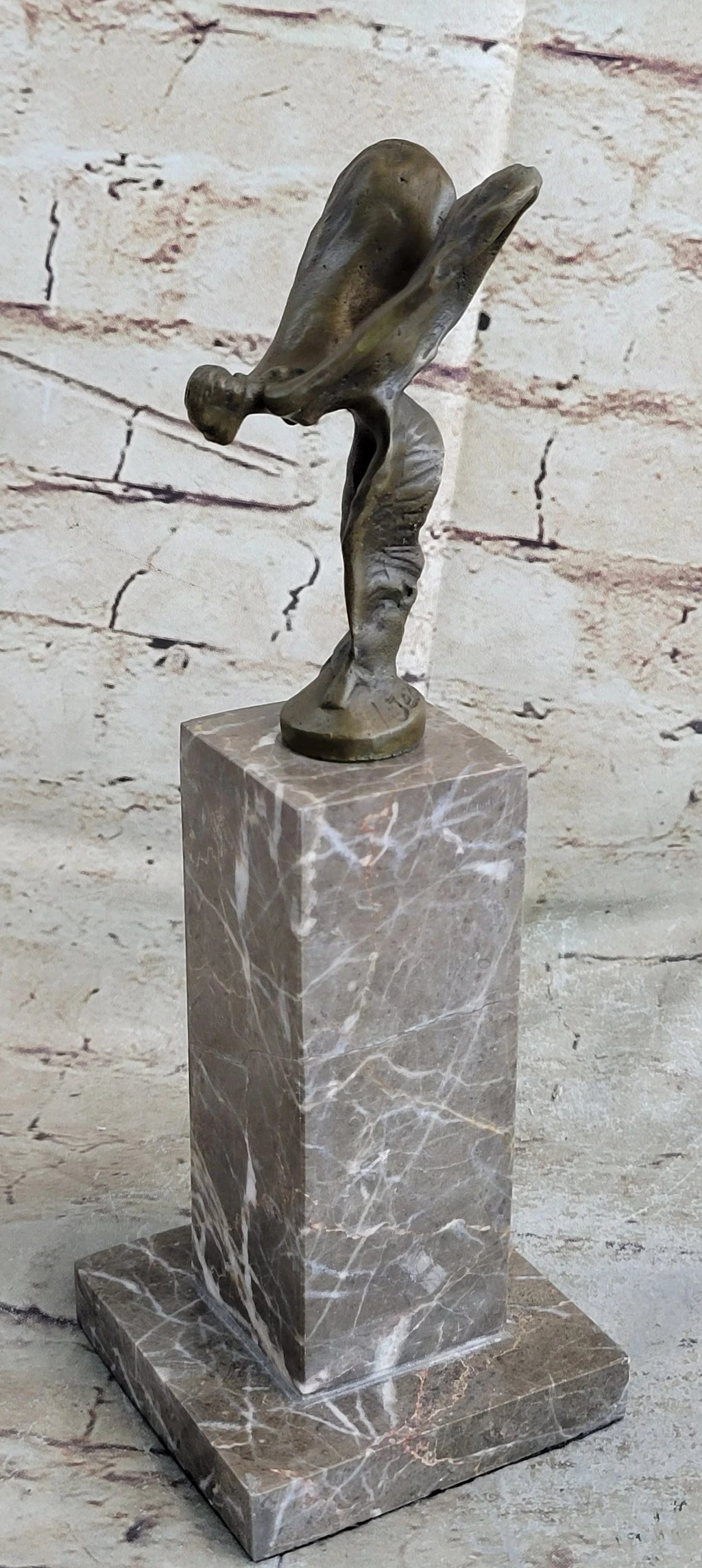 BARYE HOT CAST JUMPING LION SCULPTURE