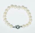 Pearl and Silver Bracelet