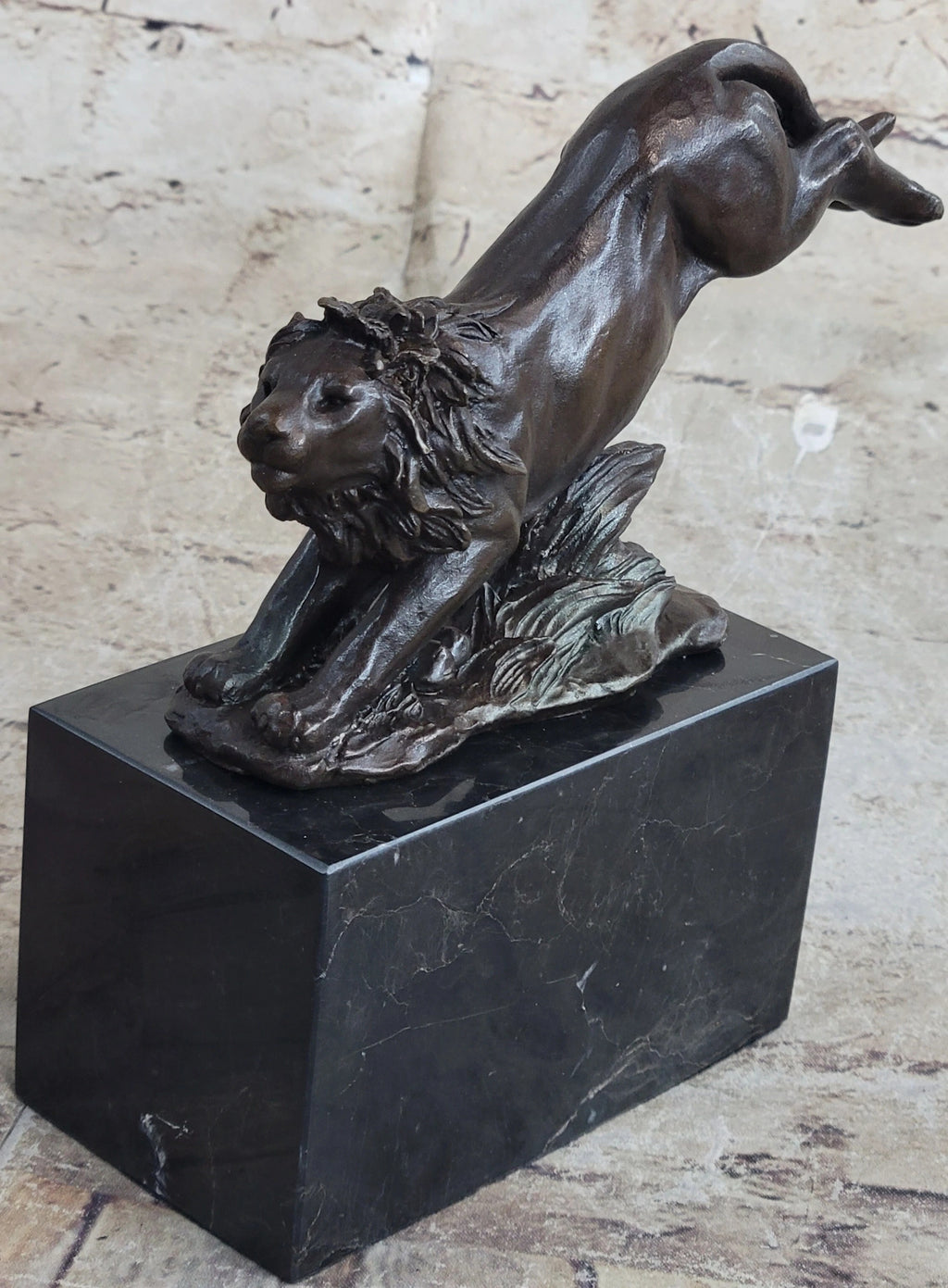 Handmade Hot Cast Vitaleh Lady Girl Ballerina Bronze