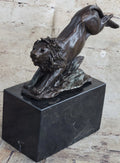 Handmade Hot Cast Vitaleh Lady Girl Ballerina Bronze