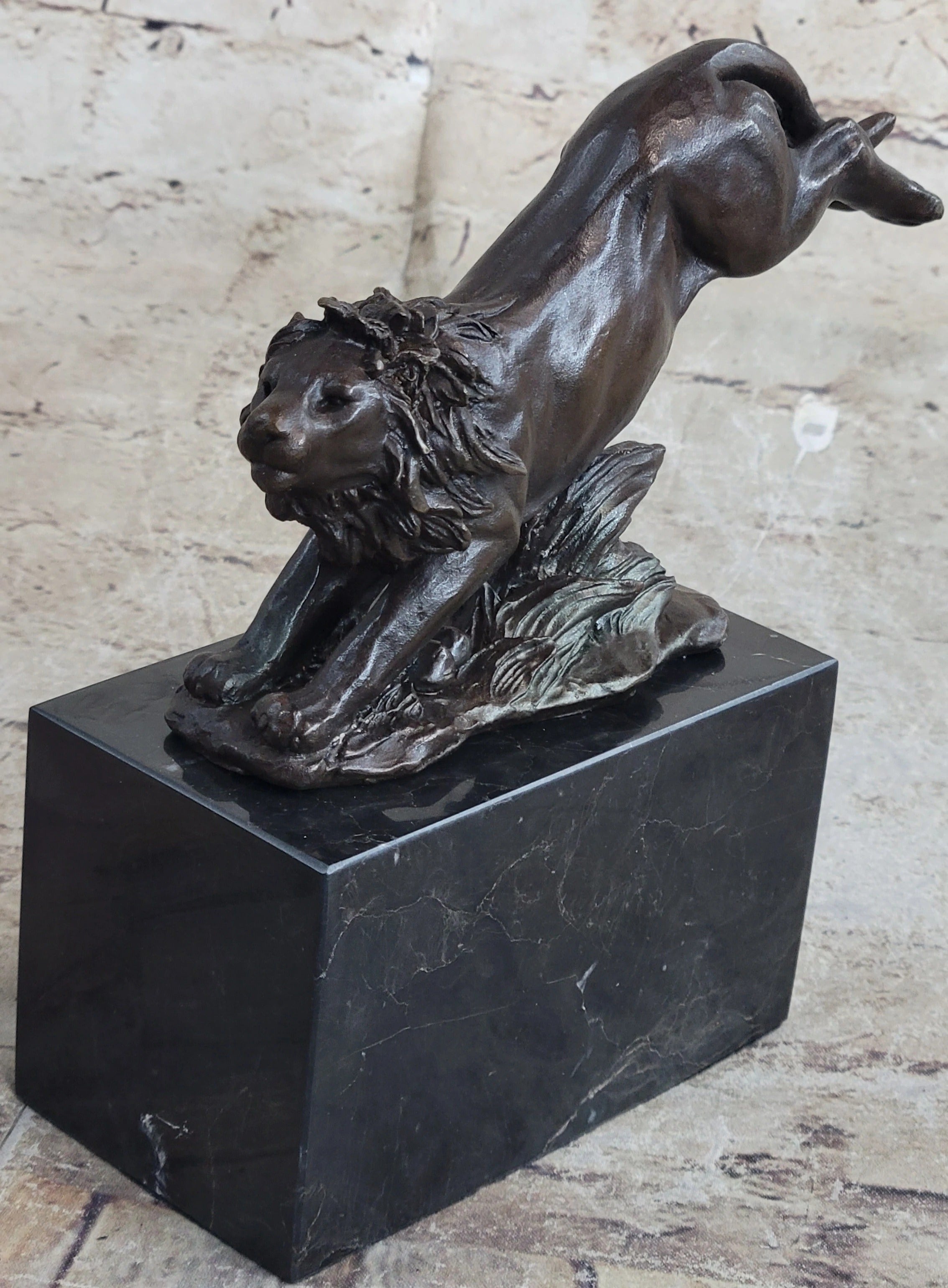 Handmade Hot Cast Vitaleh Lady Girl Ballerina Bronze
