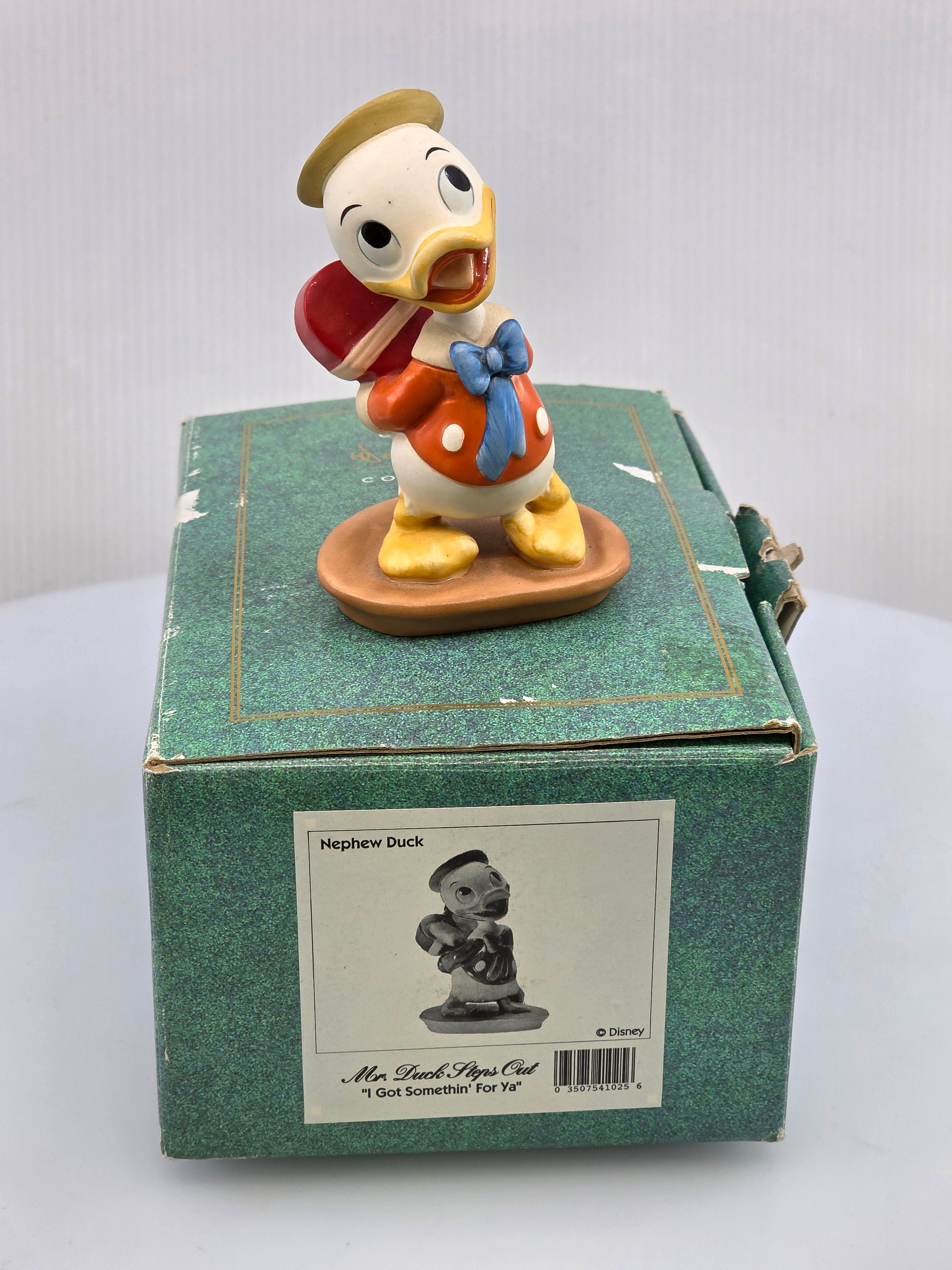 WDCC Mr Duck Steps Out Dewey I Got Something For You.