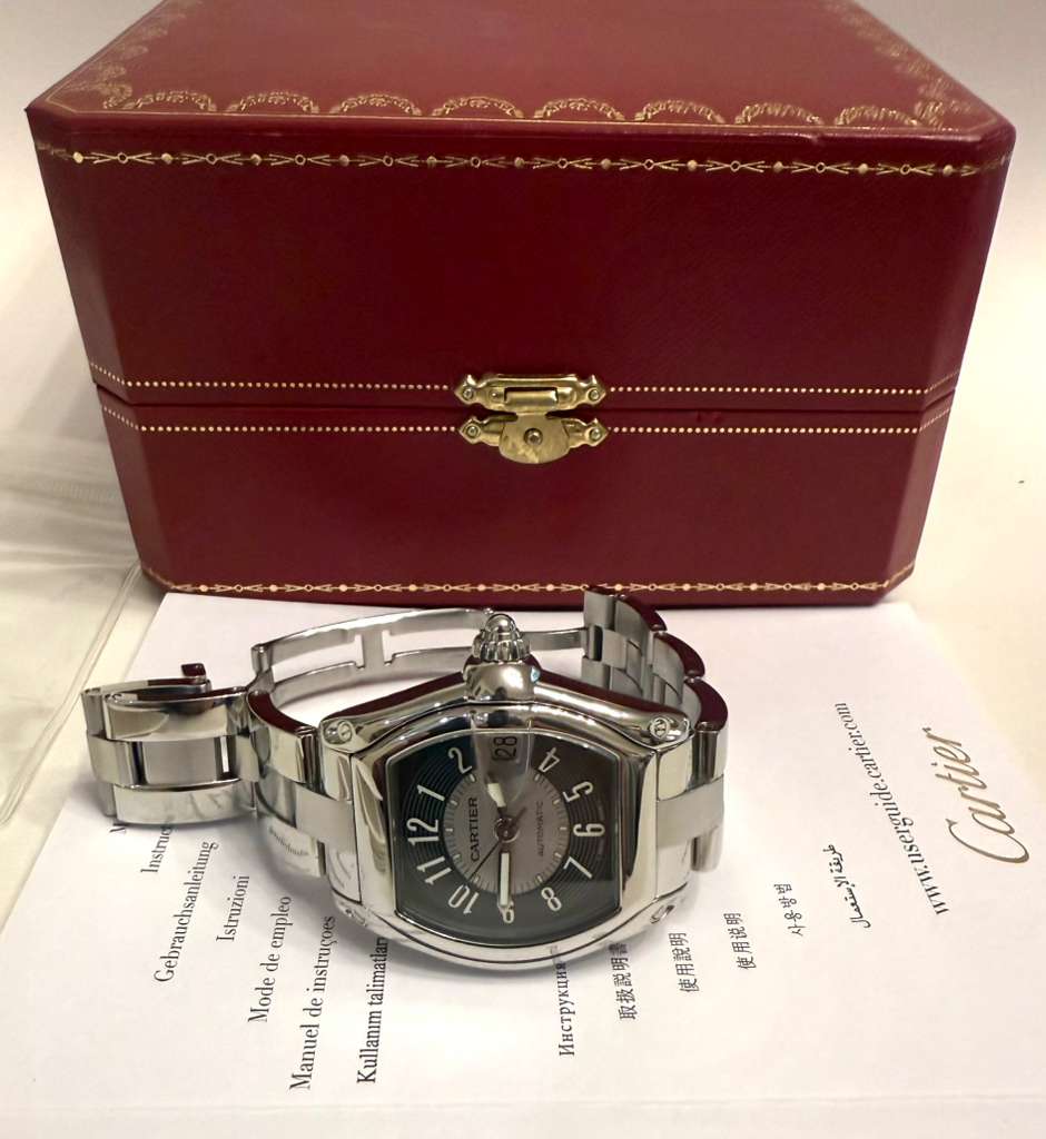 CARTIER ROADSTER WATCH 38MM