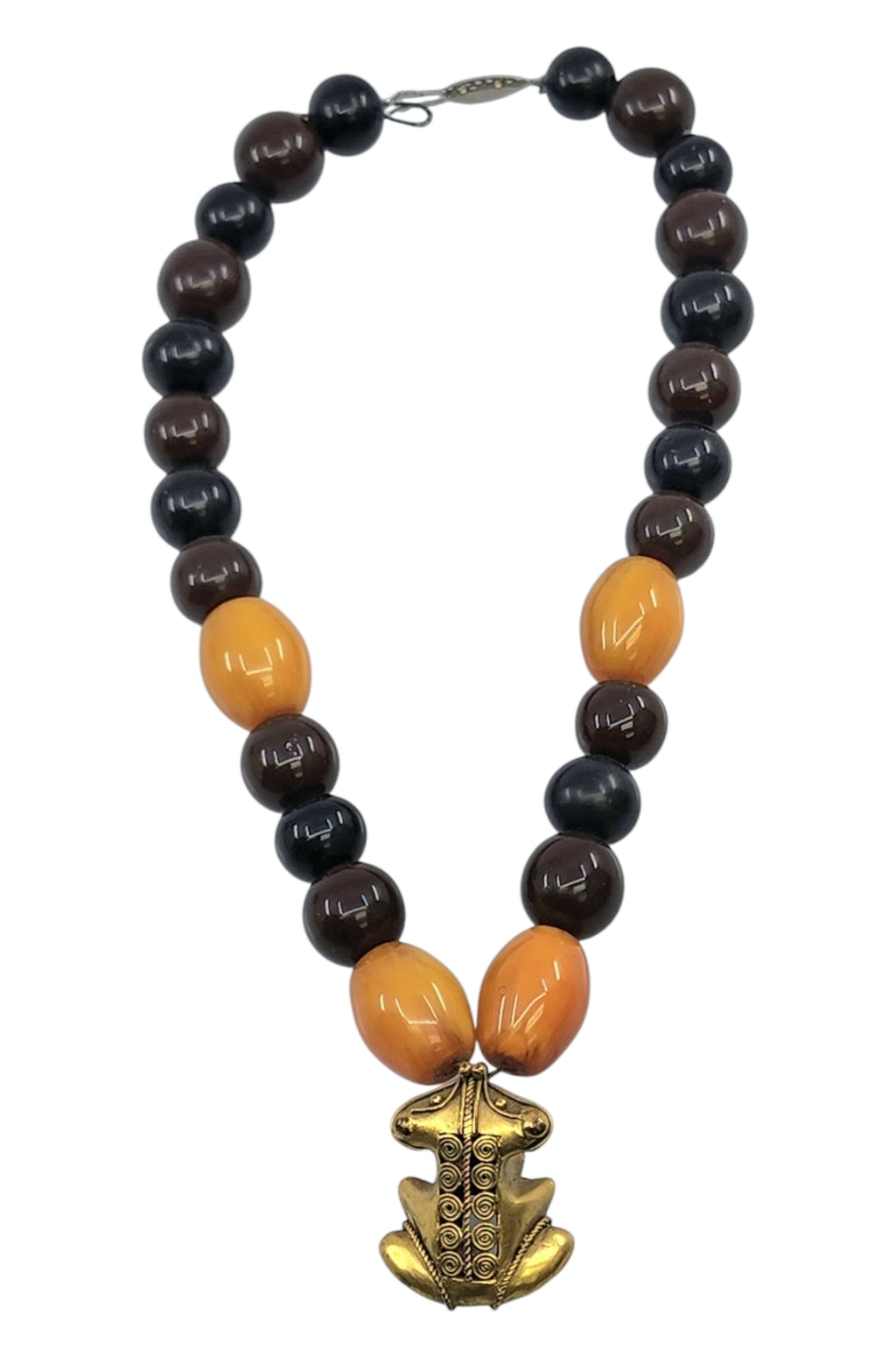 Antique Butterscotch AMBER BEADS necklace