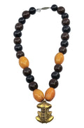 Antique Butterscotch AMBER BEADS necklace
