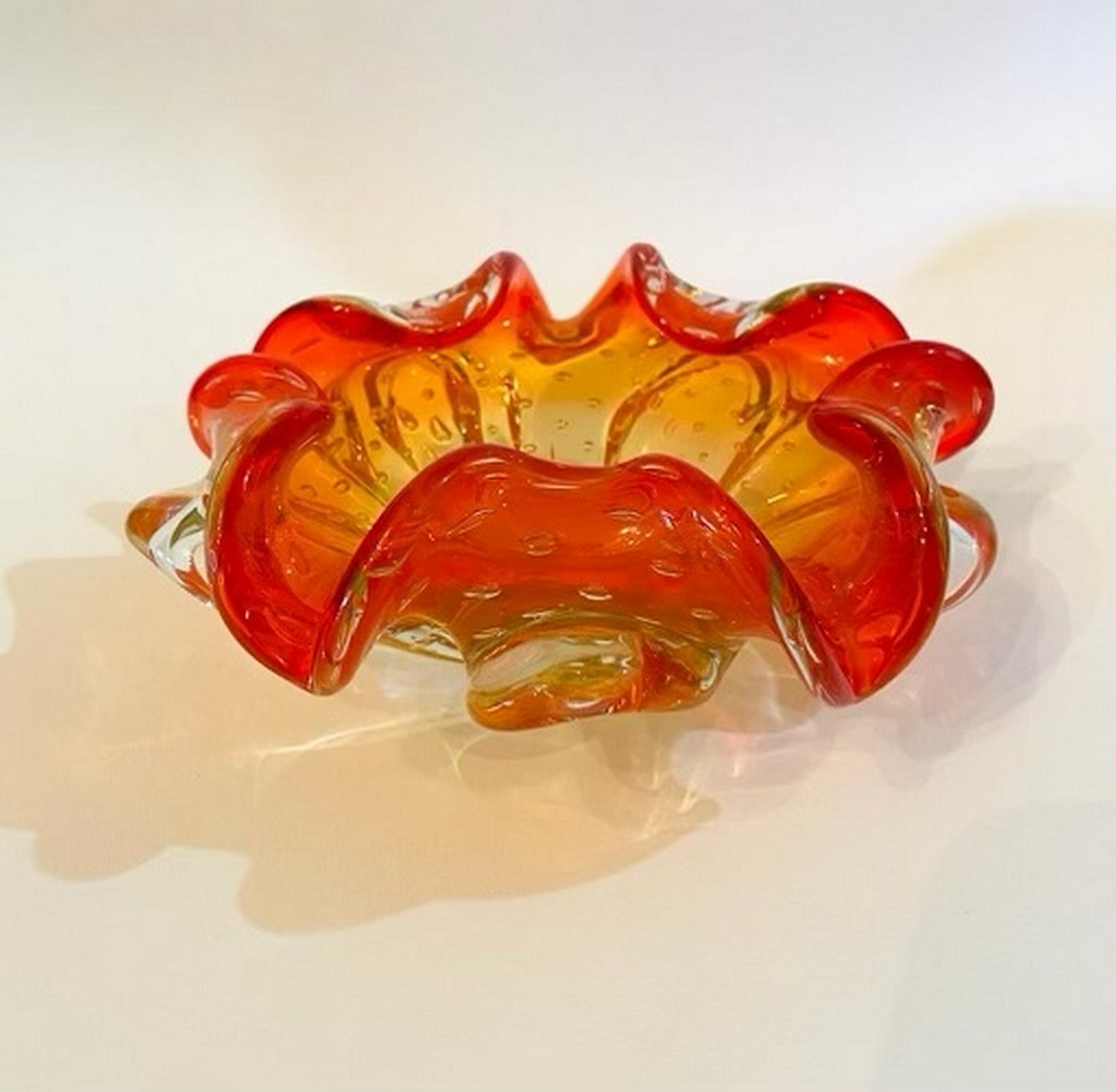 Pair of crystal  dish