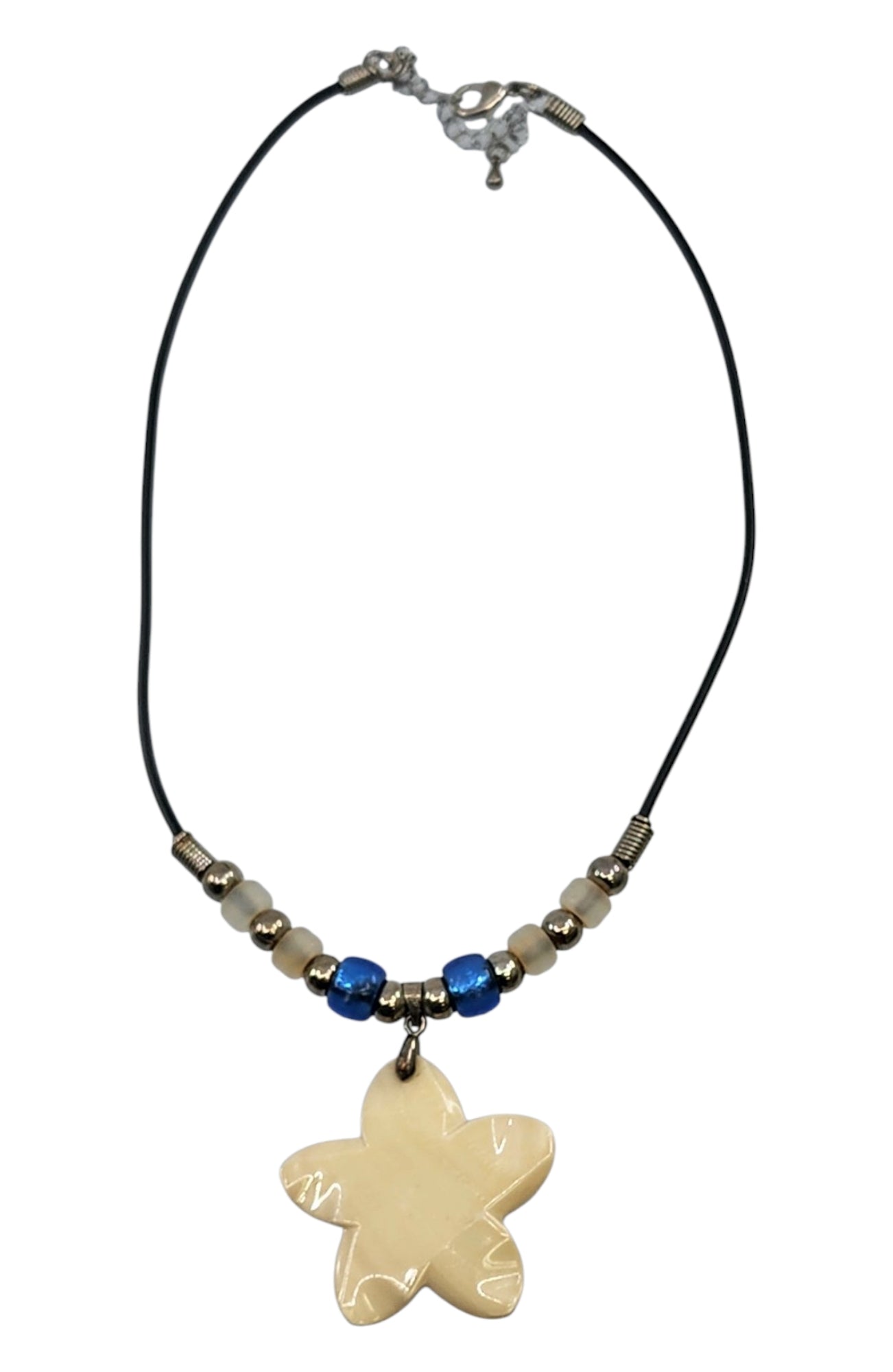 Vintage MOP star necklace