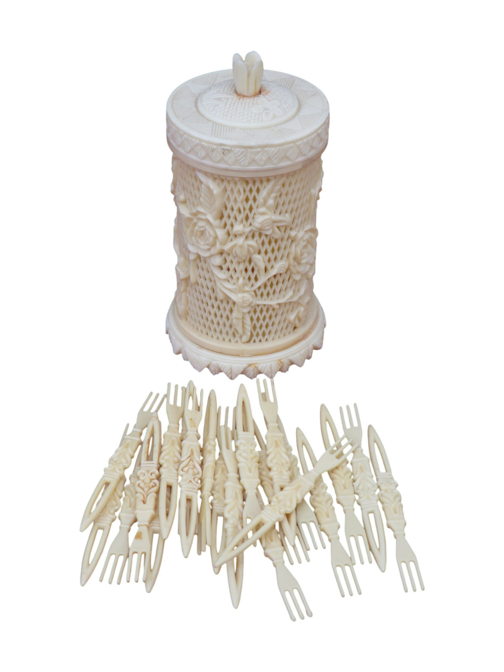 MCM Hong Kong Celluloid Hors d’oeuvres Fork Set
