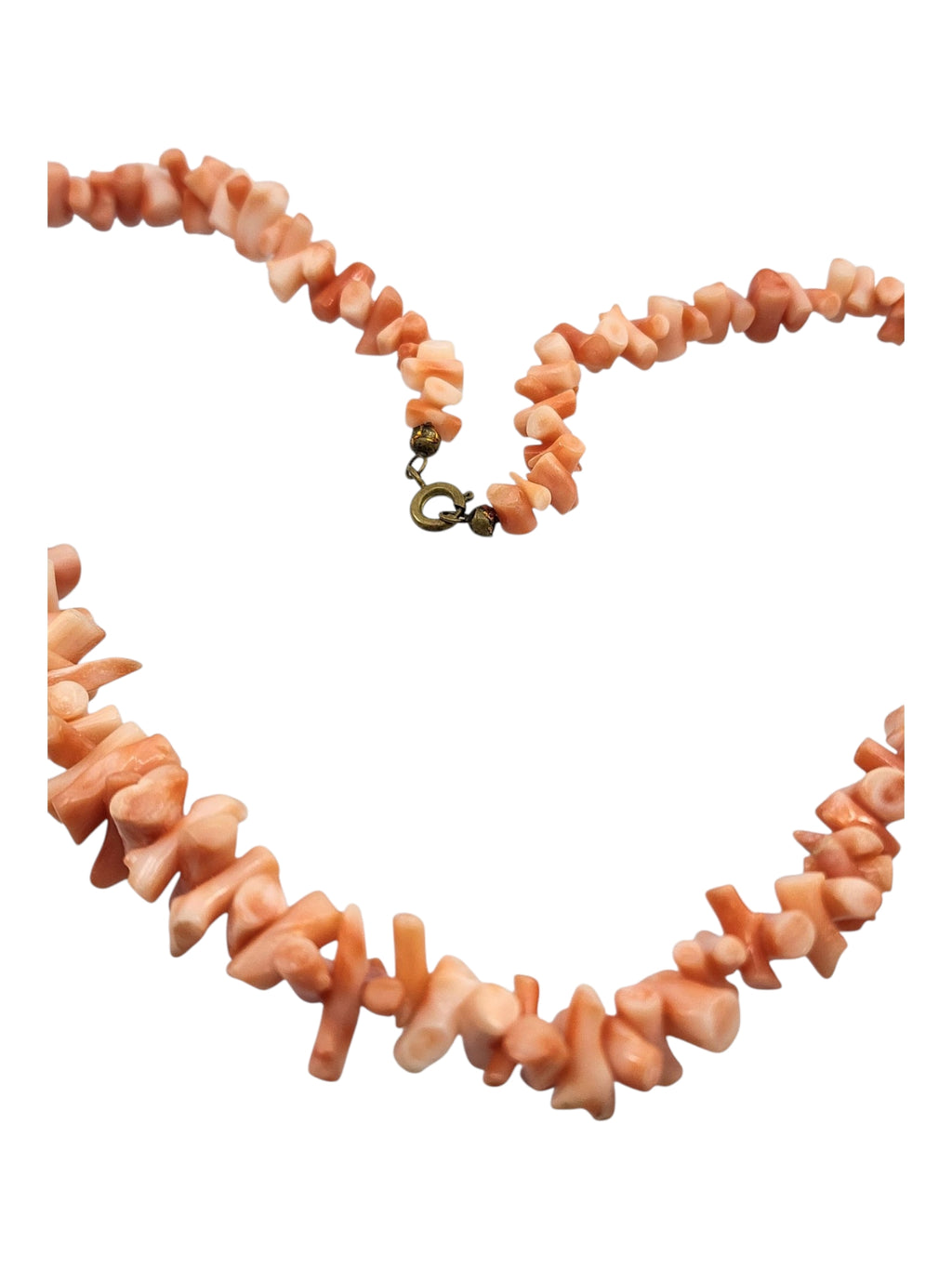pink coral necklace