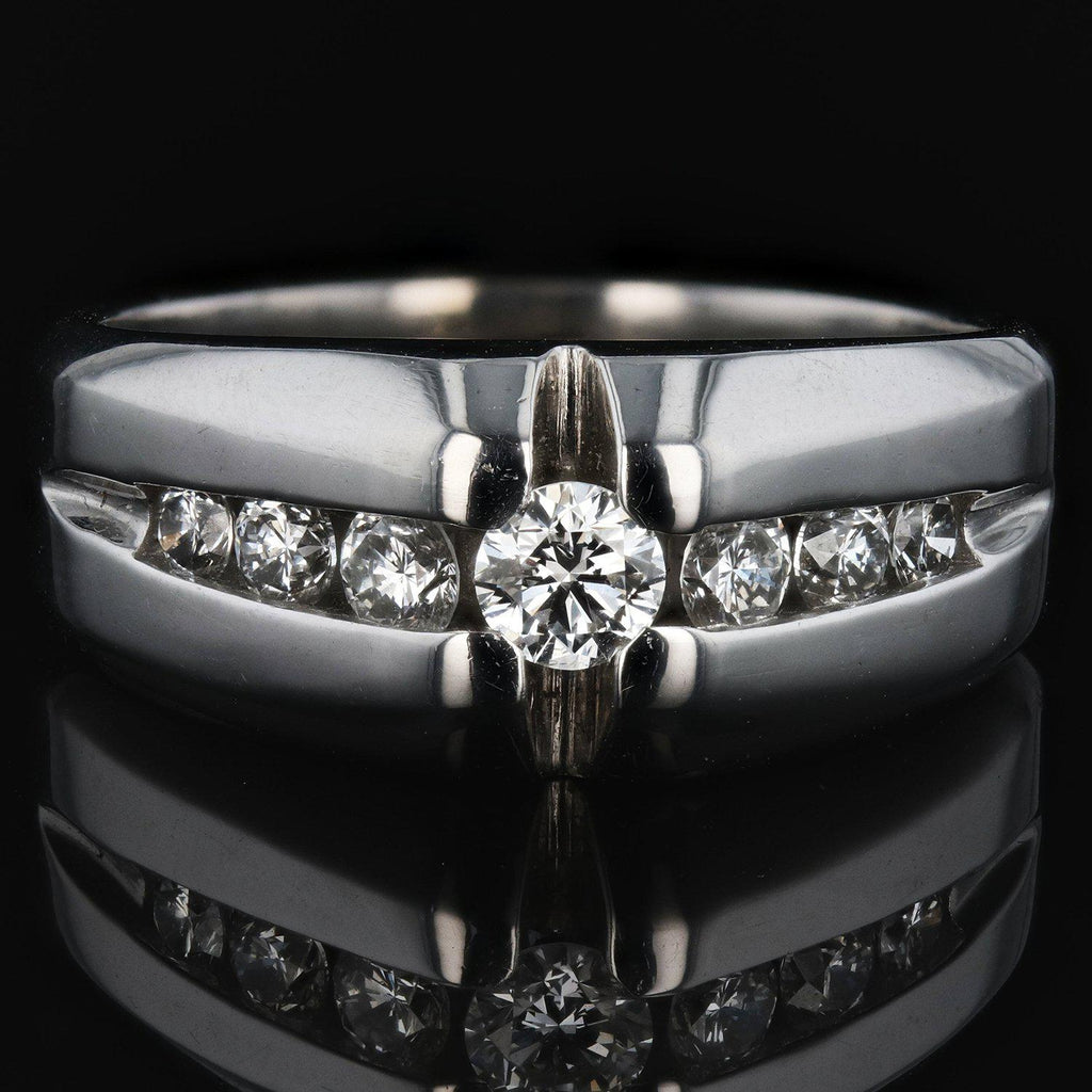 0.73ctw Diamond 14KT White Gold Ring