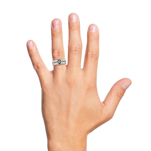 0.73ctw Diamond 14KT White Gold Ring
