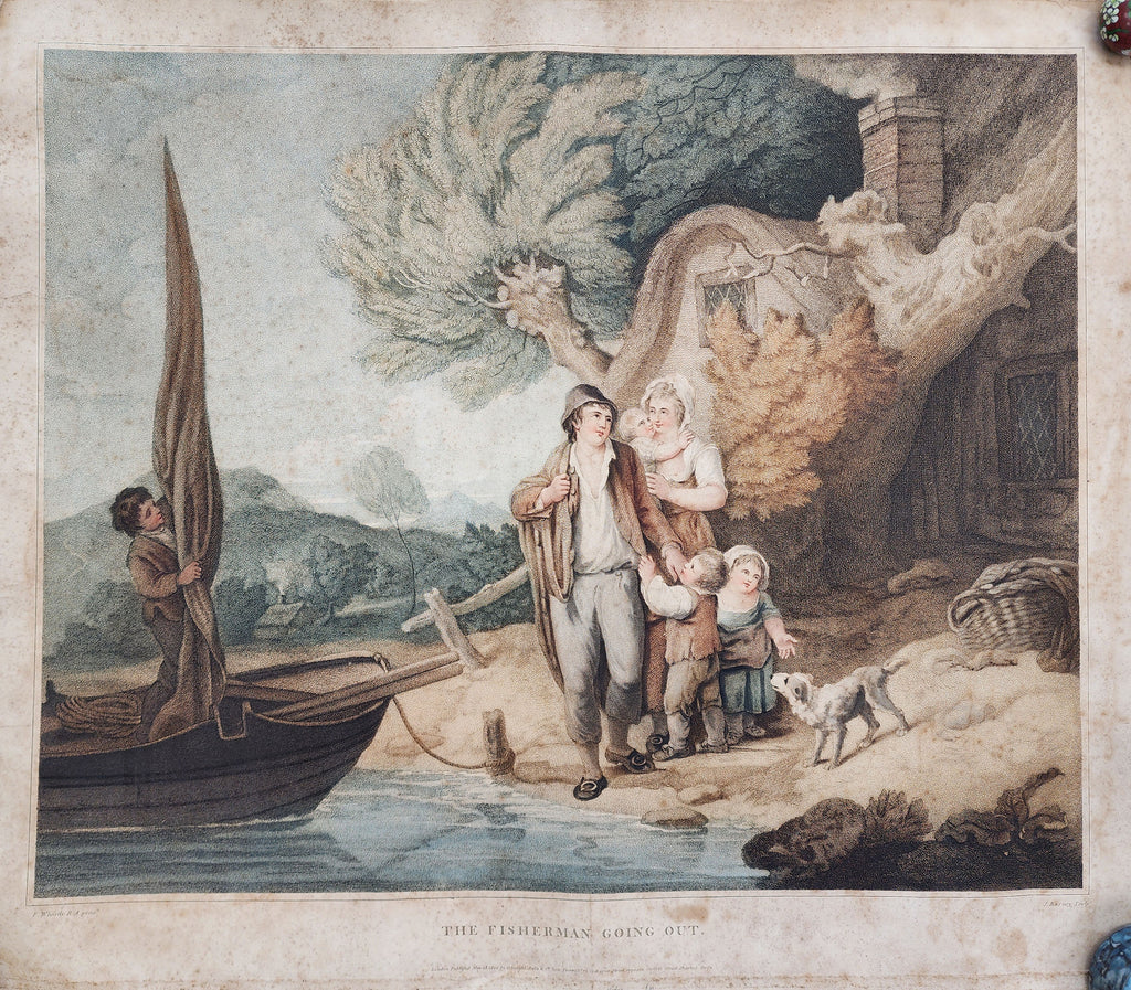 WHEATLEY, Francis engraved by Joseph BARNEY
The Fisherman Going Out; The Fisherman's Return