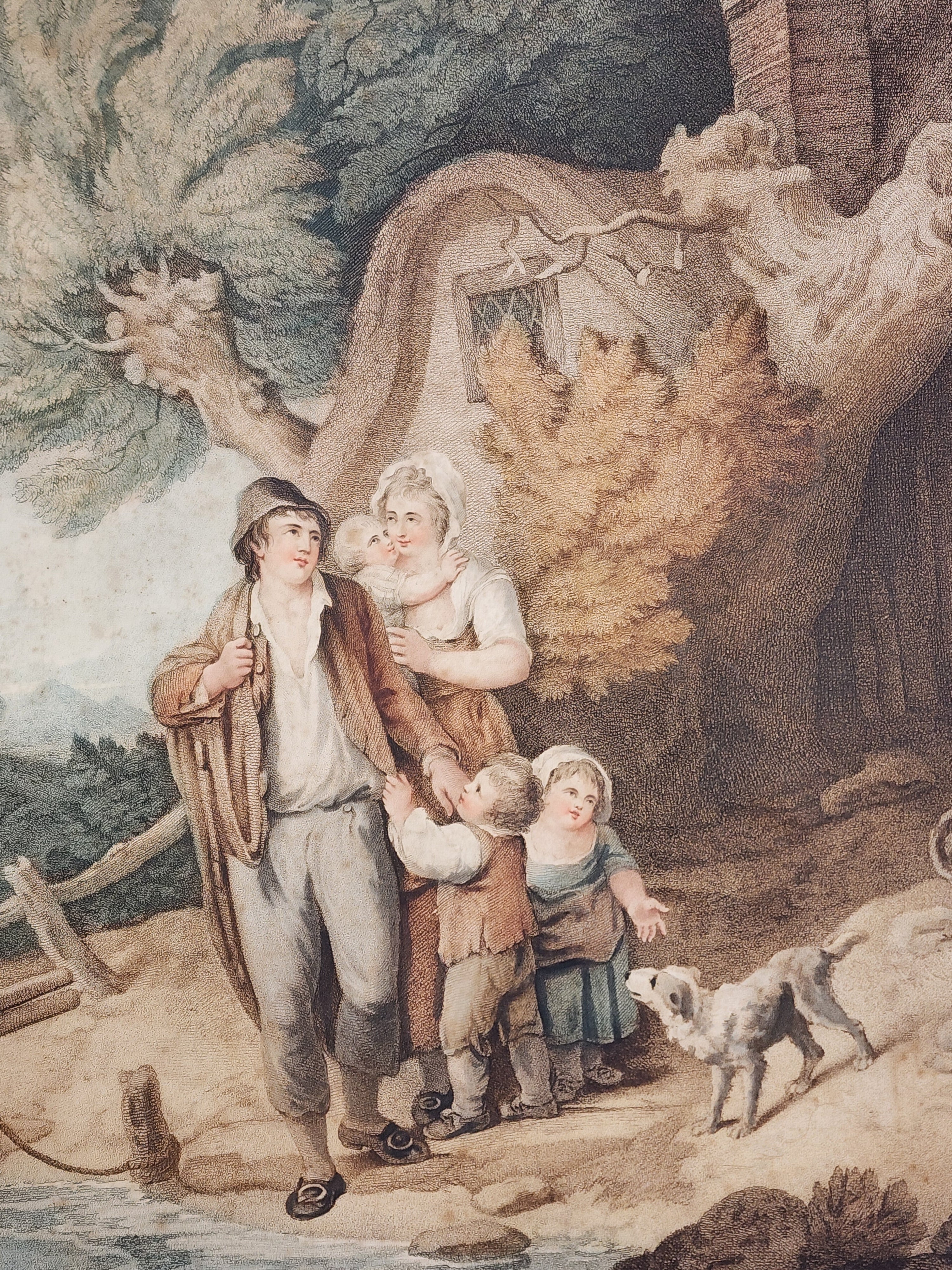 WHEATLEY, Francis engraved by Joseph BARNEY
The Fisherman Going Out; The Fisherman's Return