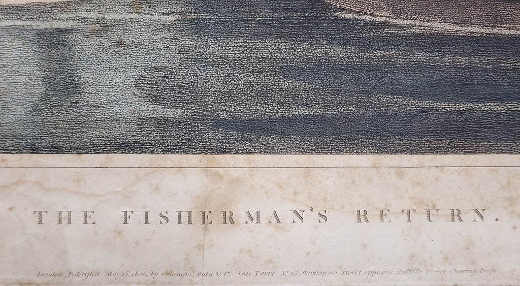 WHEATLEY, Francis engraved by Joseph BARNEY
The Fisherman Going Out; The Fisherman's Return