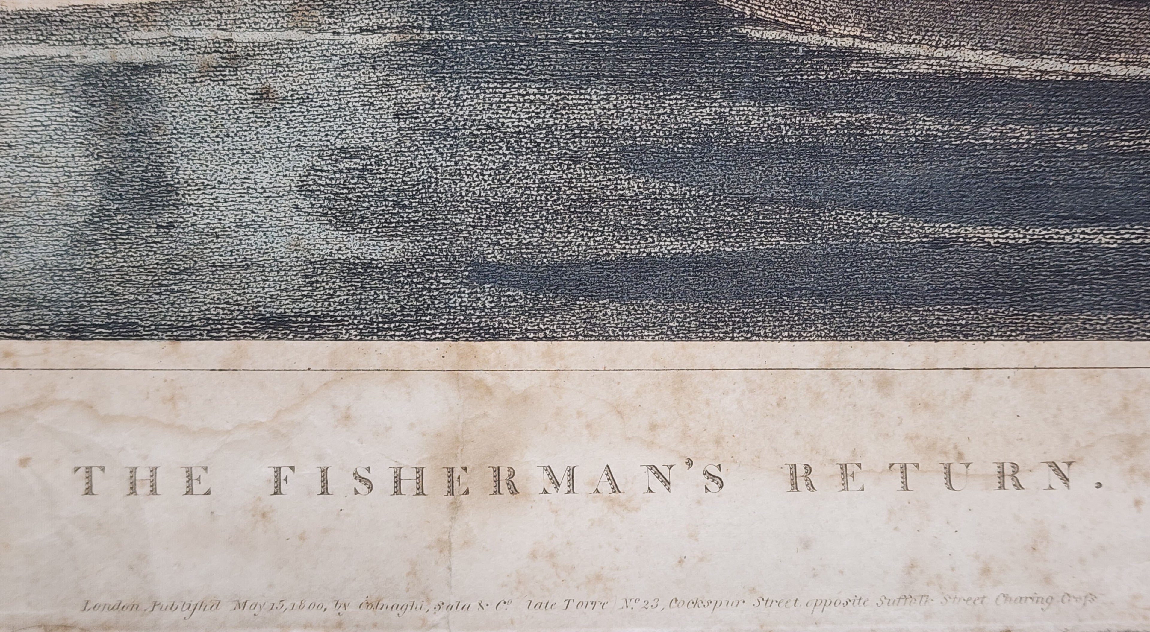 WHEATLEY, Francis engraved by Joseph BARNEY
The Fisherman Going Out; The Fisherman's Return