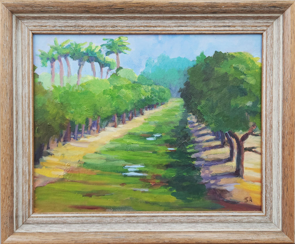 Atwood (oil on board)