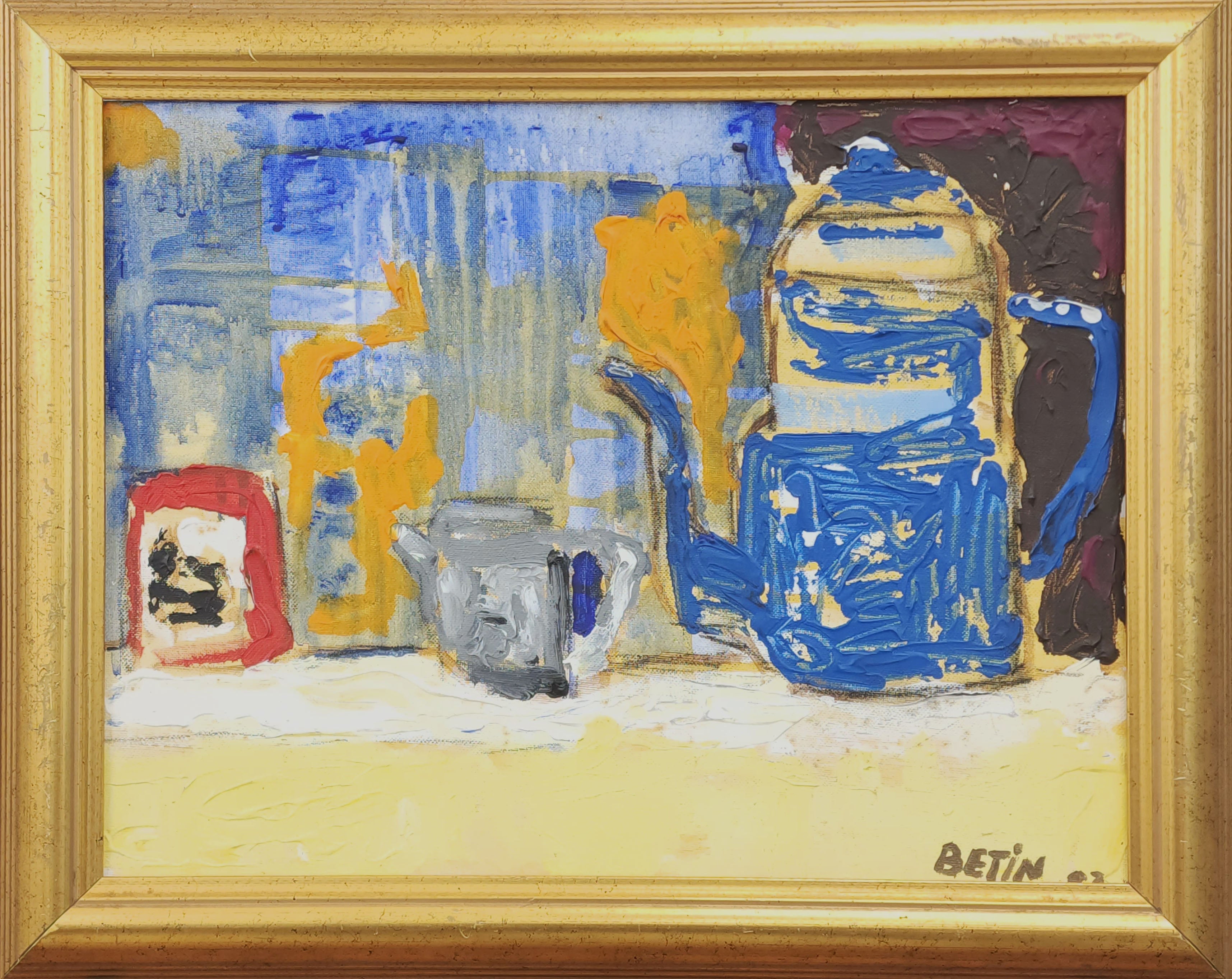 Betin oil on canvas board