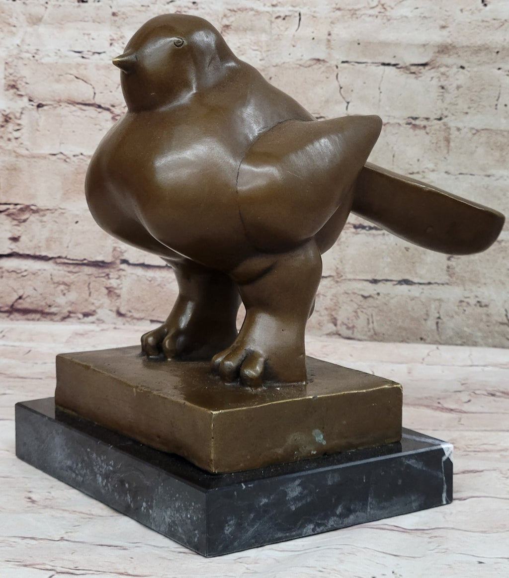 BIRD by Fernando Botero Bronze Pigeon Dove Statue