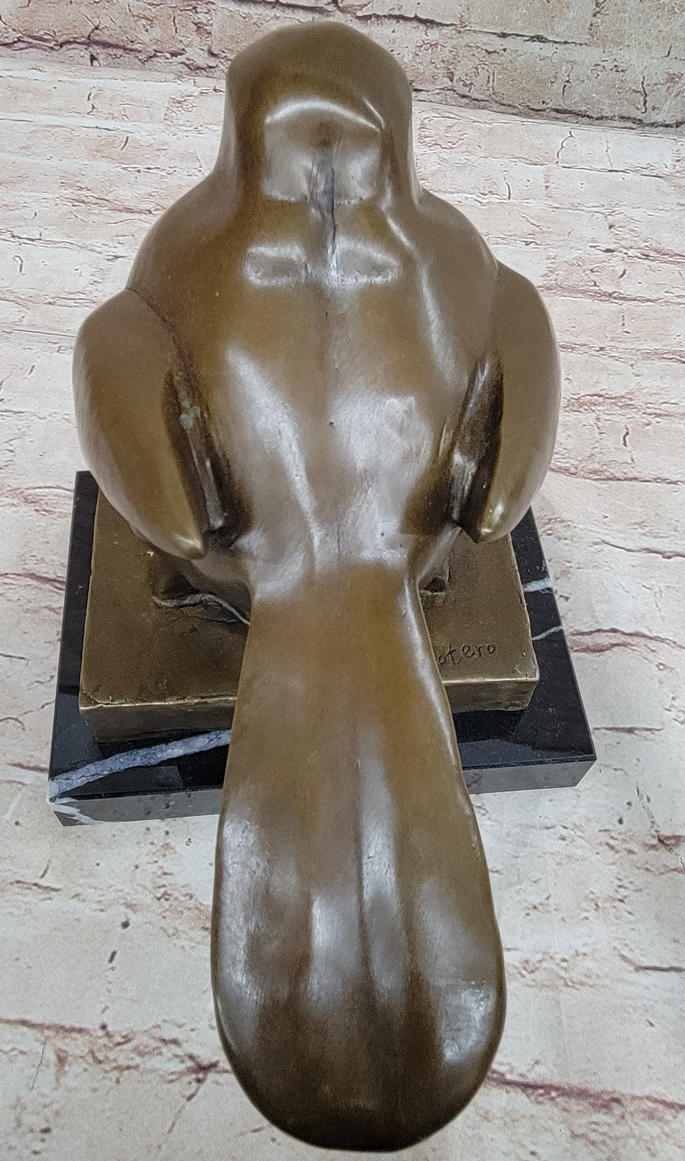 BIRD by Fernando Botero Bronze Pigeon Dove Statue