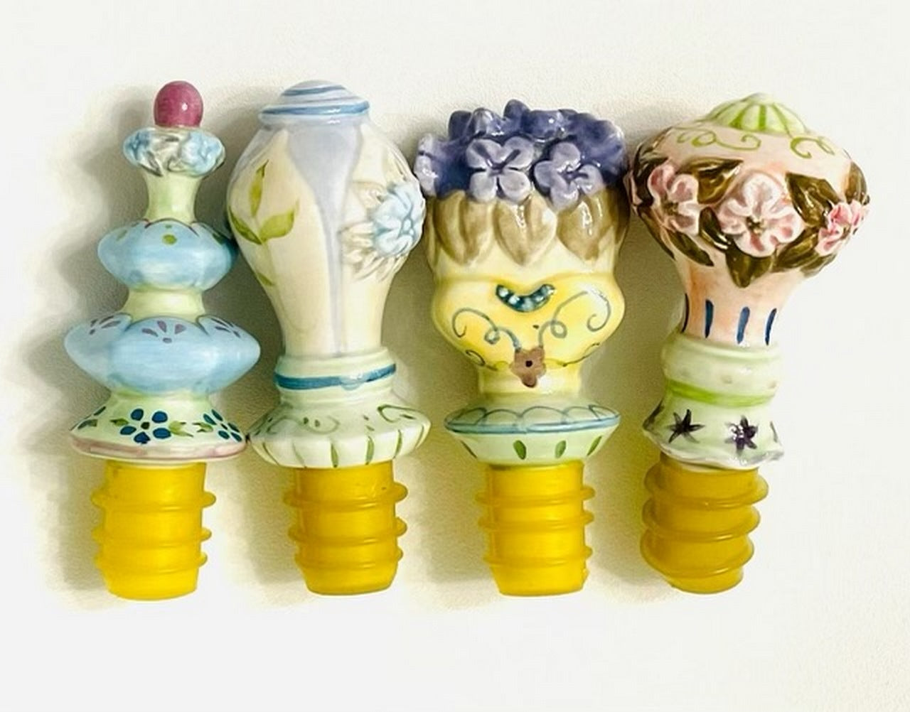Vintage Porcelain Bottle caps