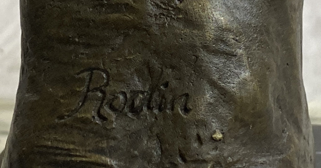 Rodin Thinker Bronze Statue