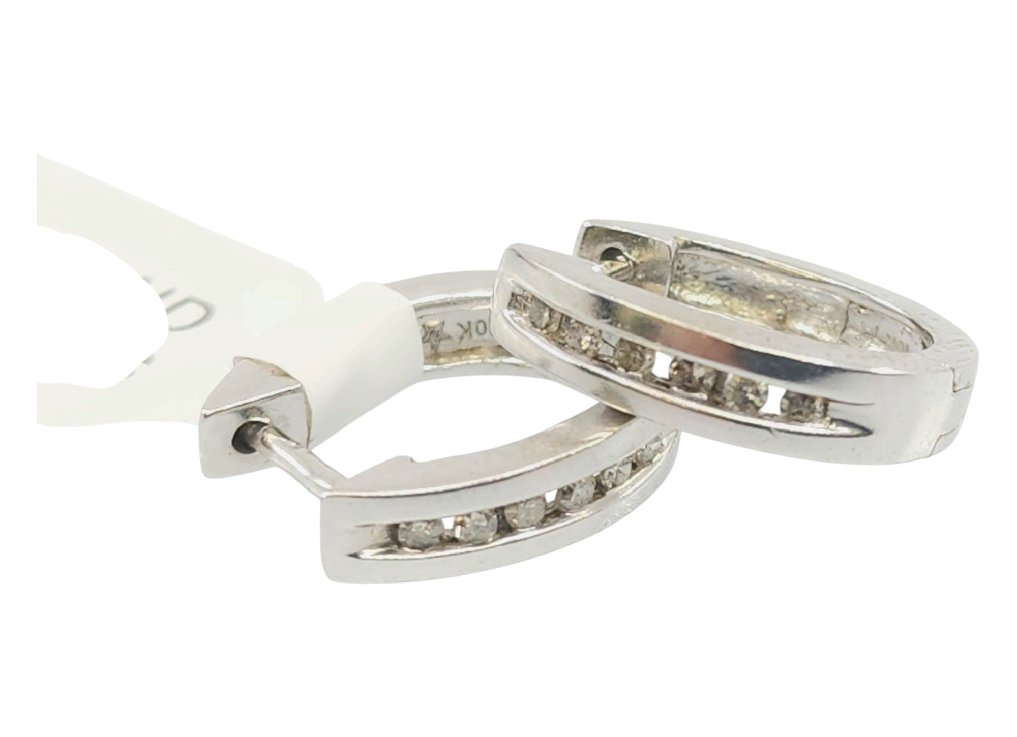 White Gold diamond earrings