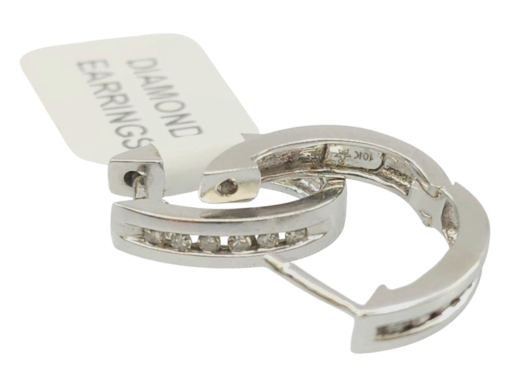 White Gold diamond earrings
