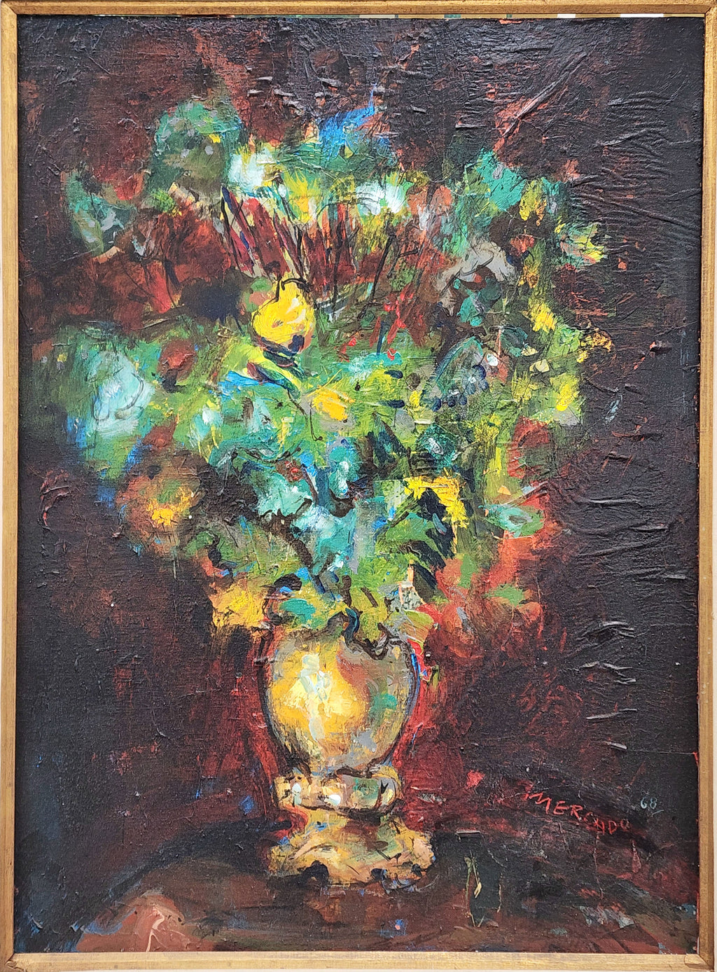 Mercado oil on canvas