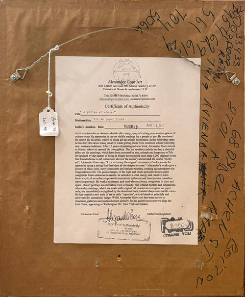 Alexander Gore COA