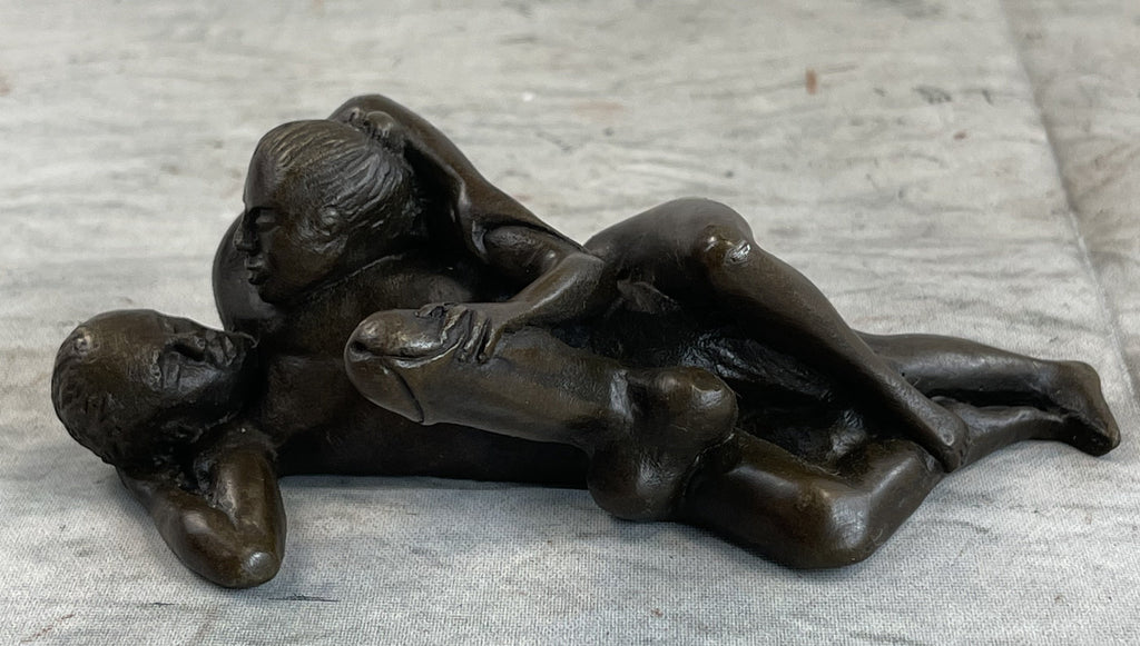 Milo Erotic Male and Female Sexual Arouse Bronze