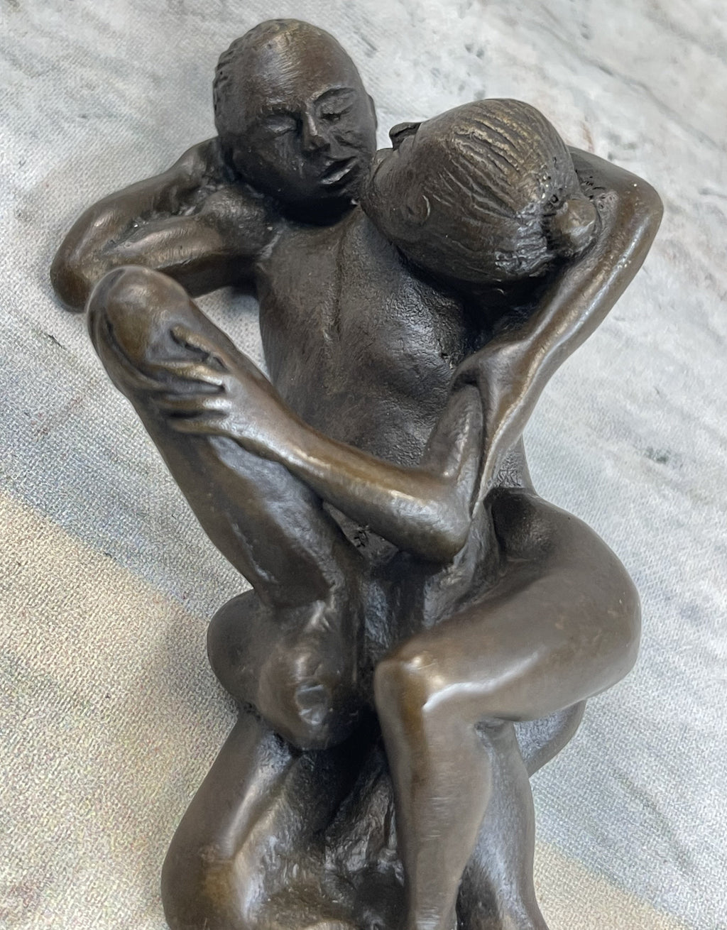 Milo Erotic Male and Female Sexual Arouse Bronze