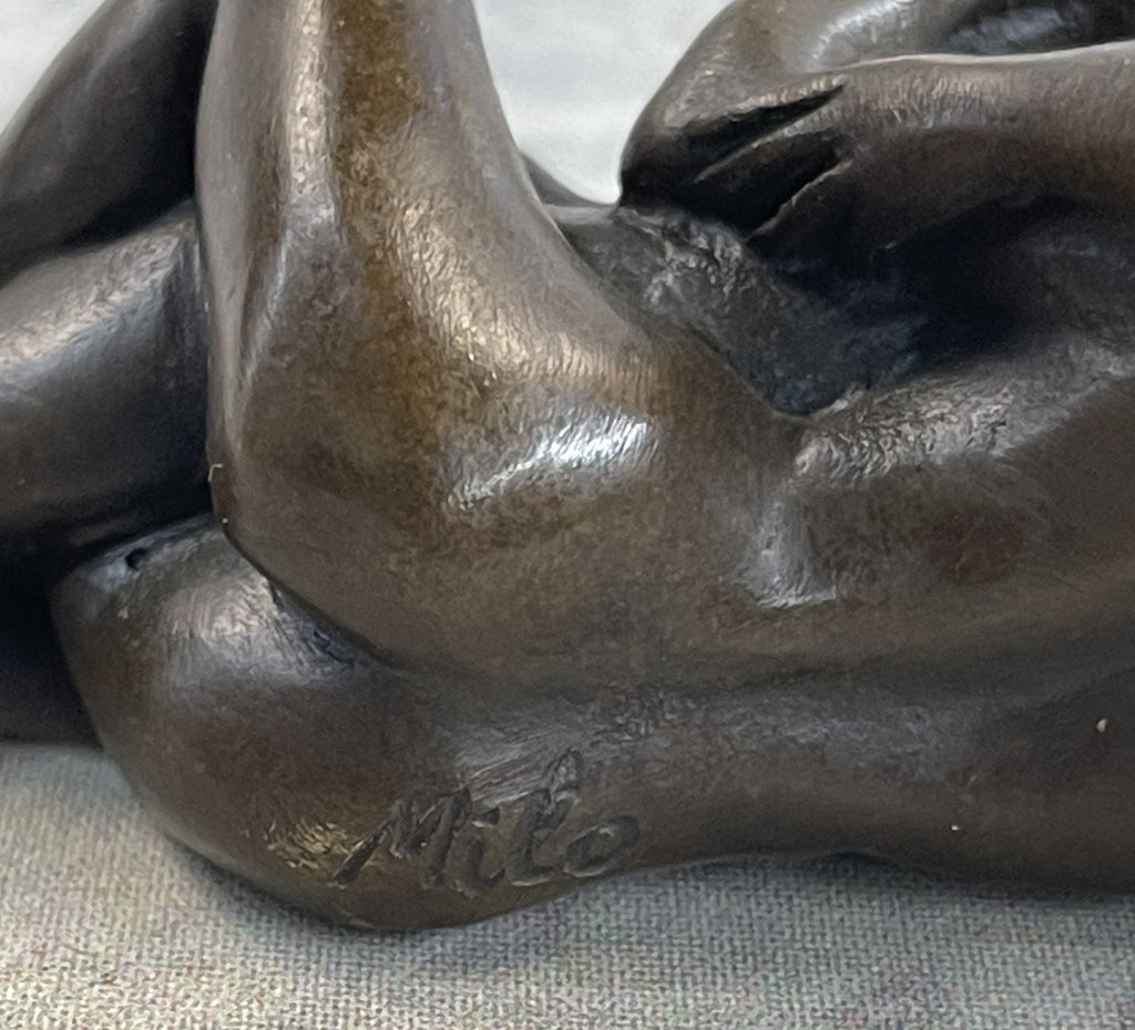 Milo Erotic Male and Female Sexual Arouse Bronze
