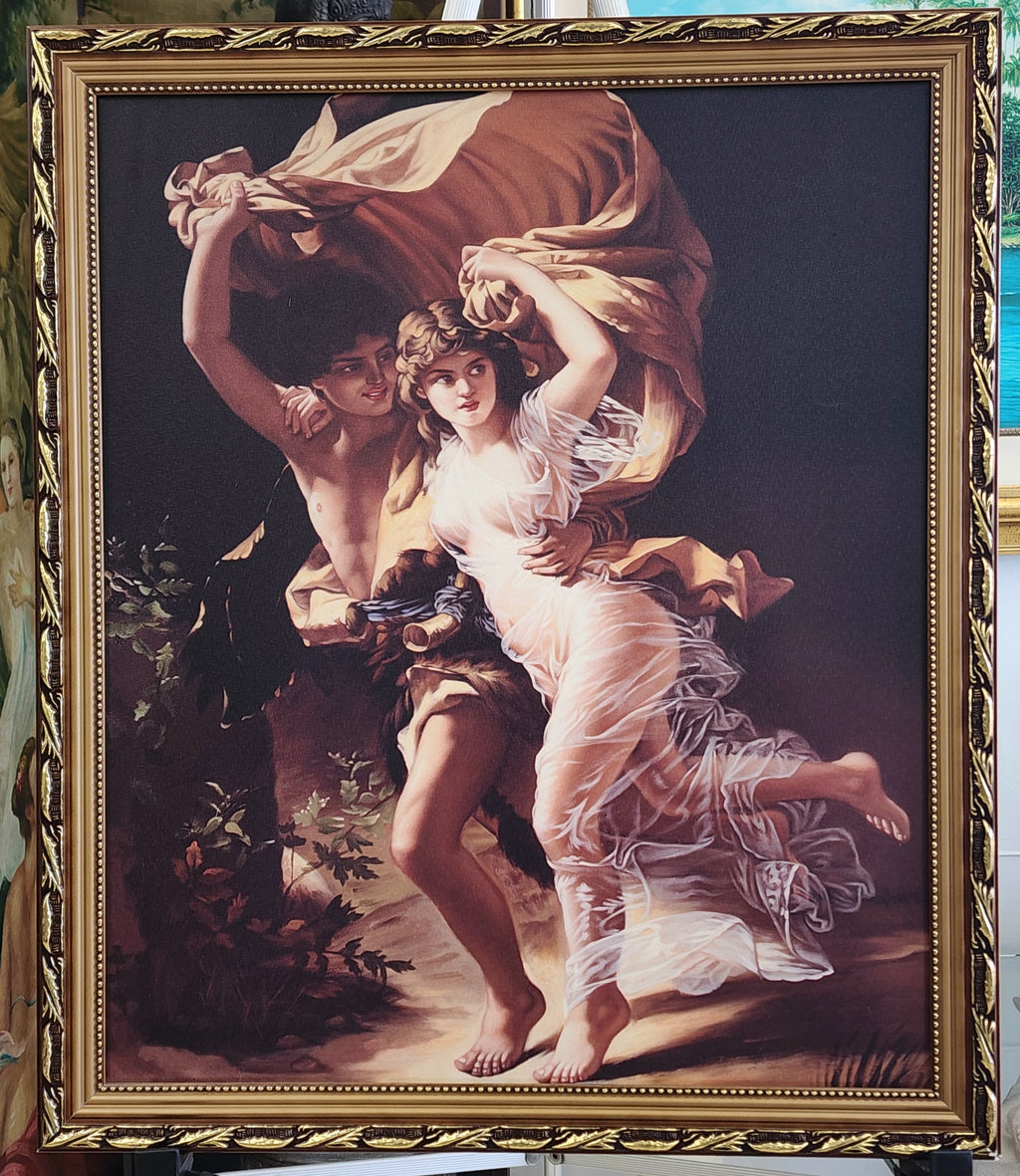 PIERRE-AUGUSTE COT (French 1837-1883) framed Giclee