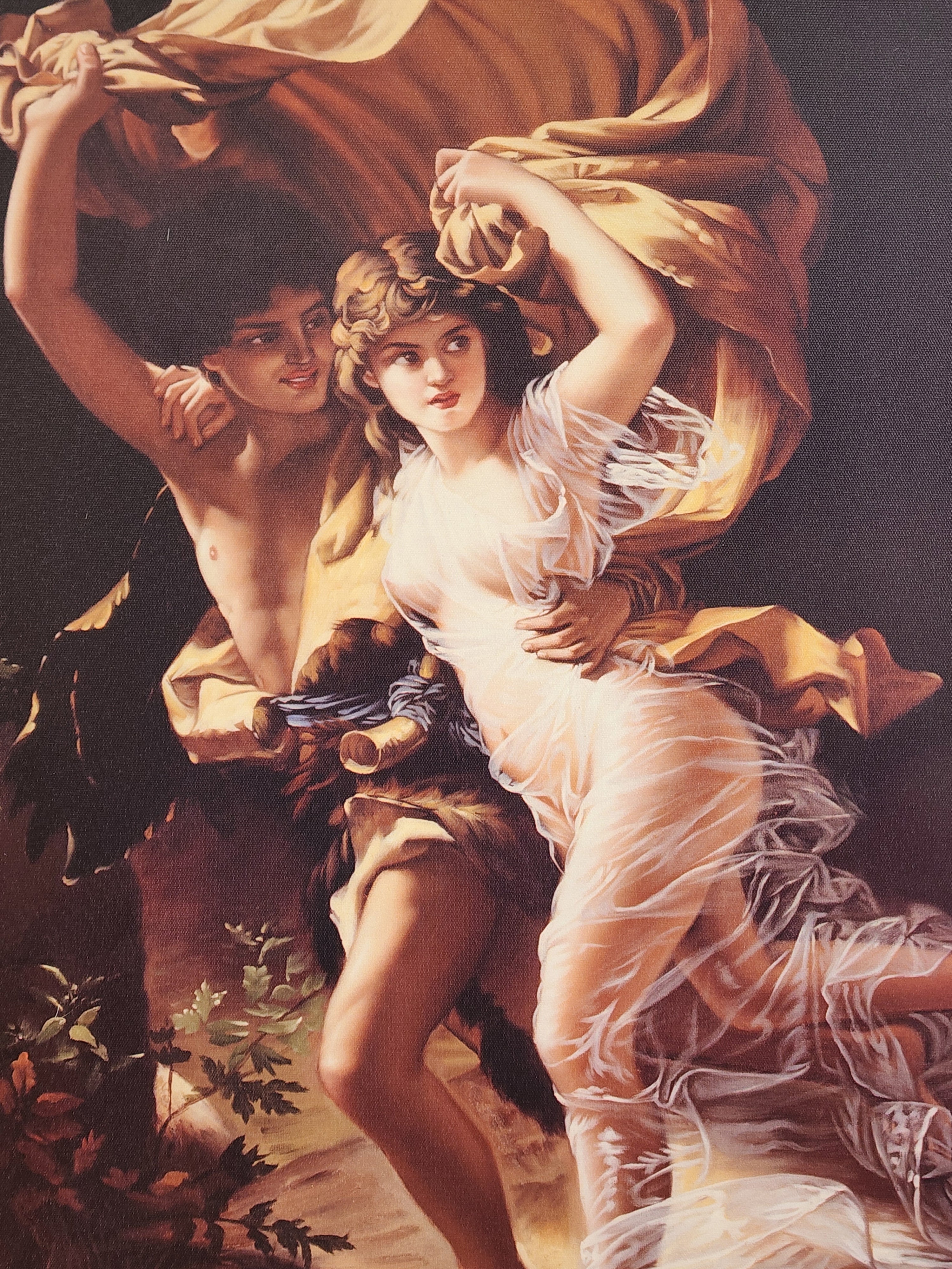 PIERRE-AUGUSTE COT (French 1837-1883) framed Giclee