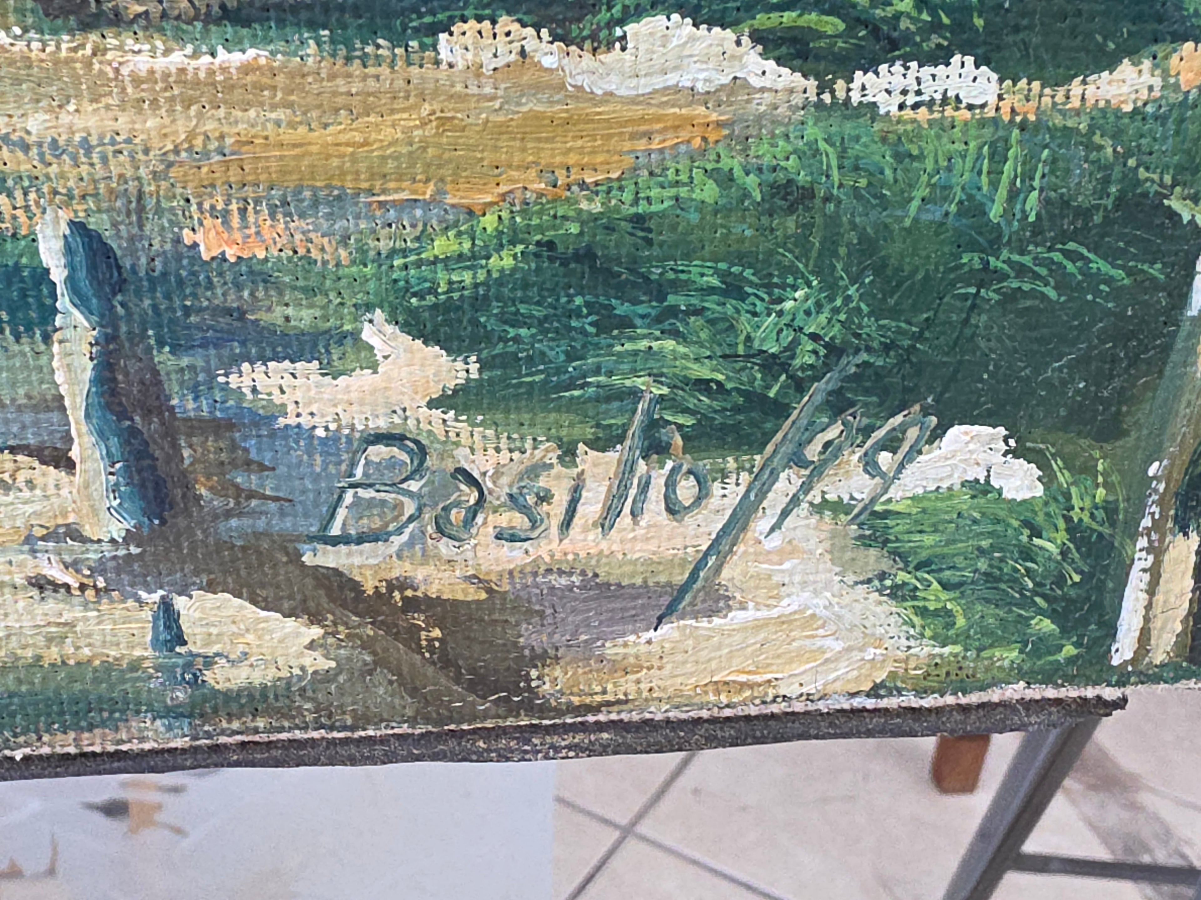 Basilio Garcia oil on canvas