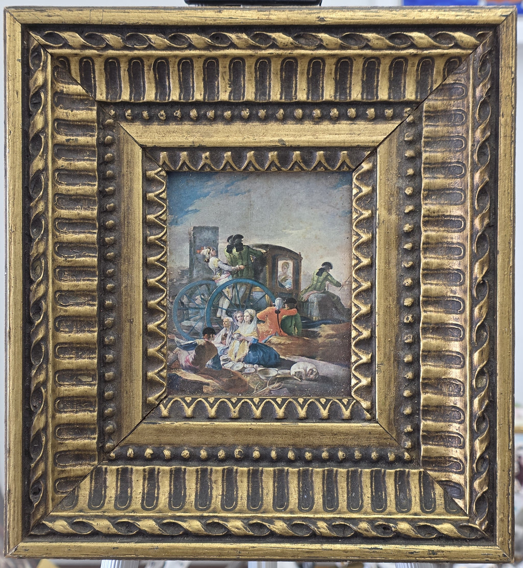Francisco Goya framed color print