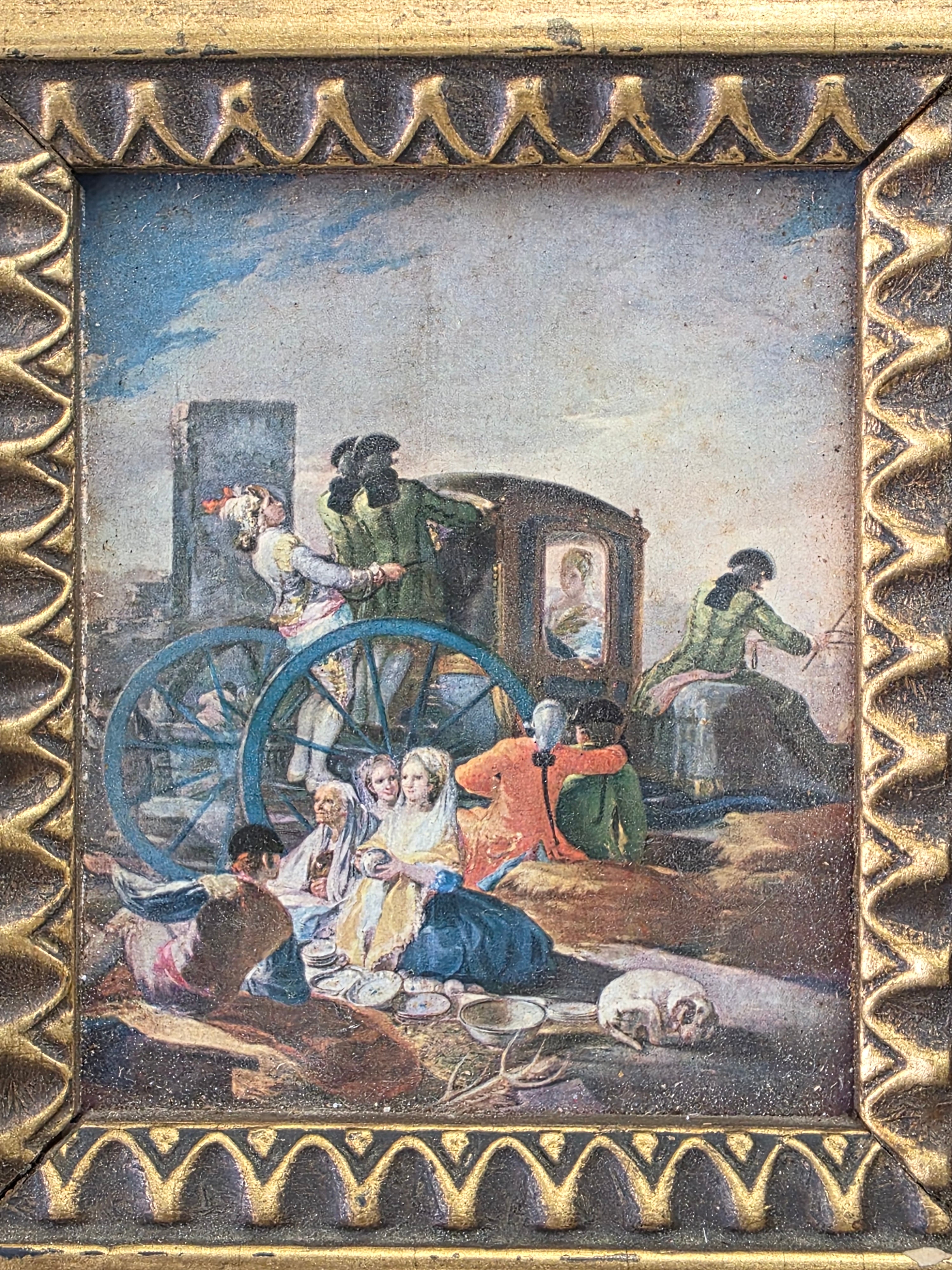 Francisco Goya framed color print