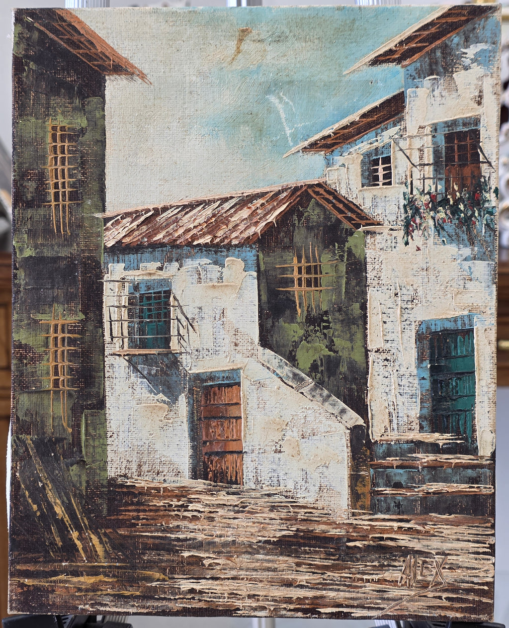 Alex oil n canvas
