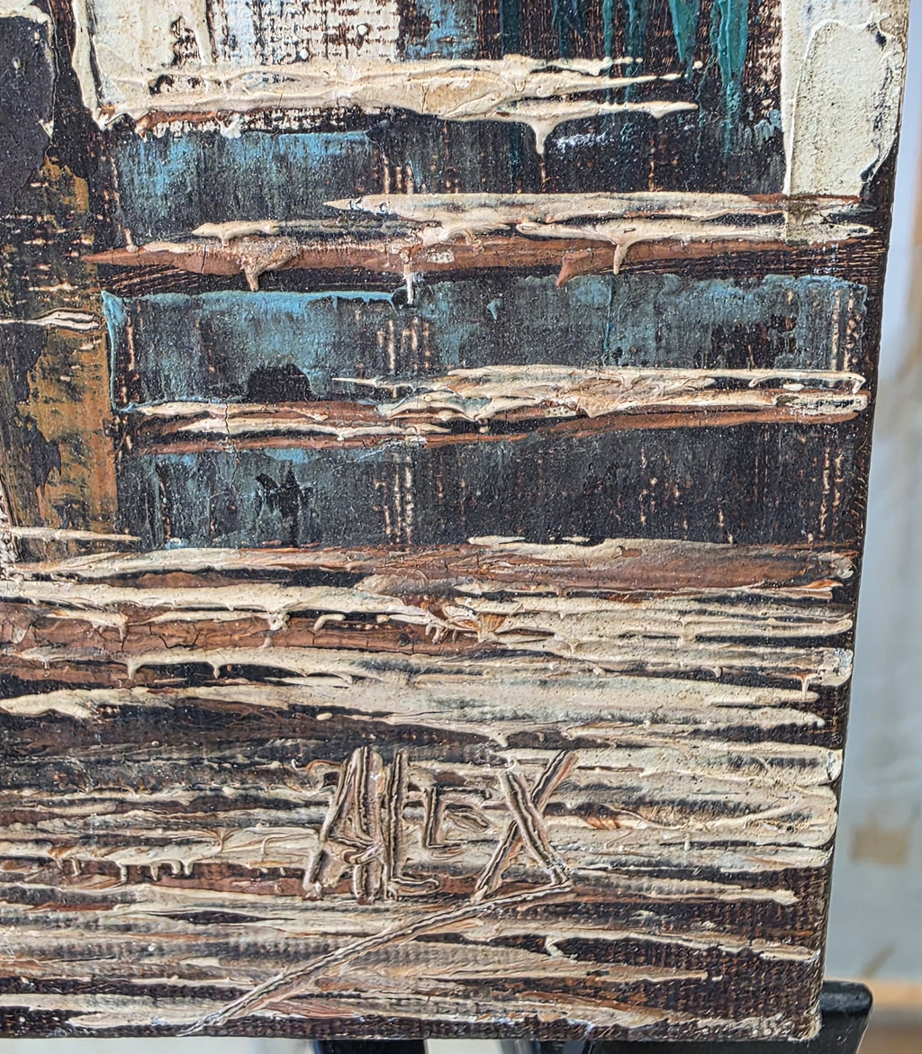 Alex oil n canvas
