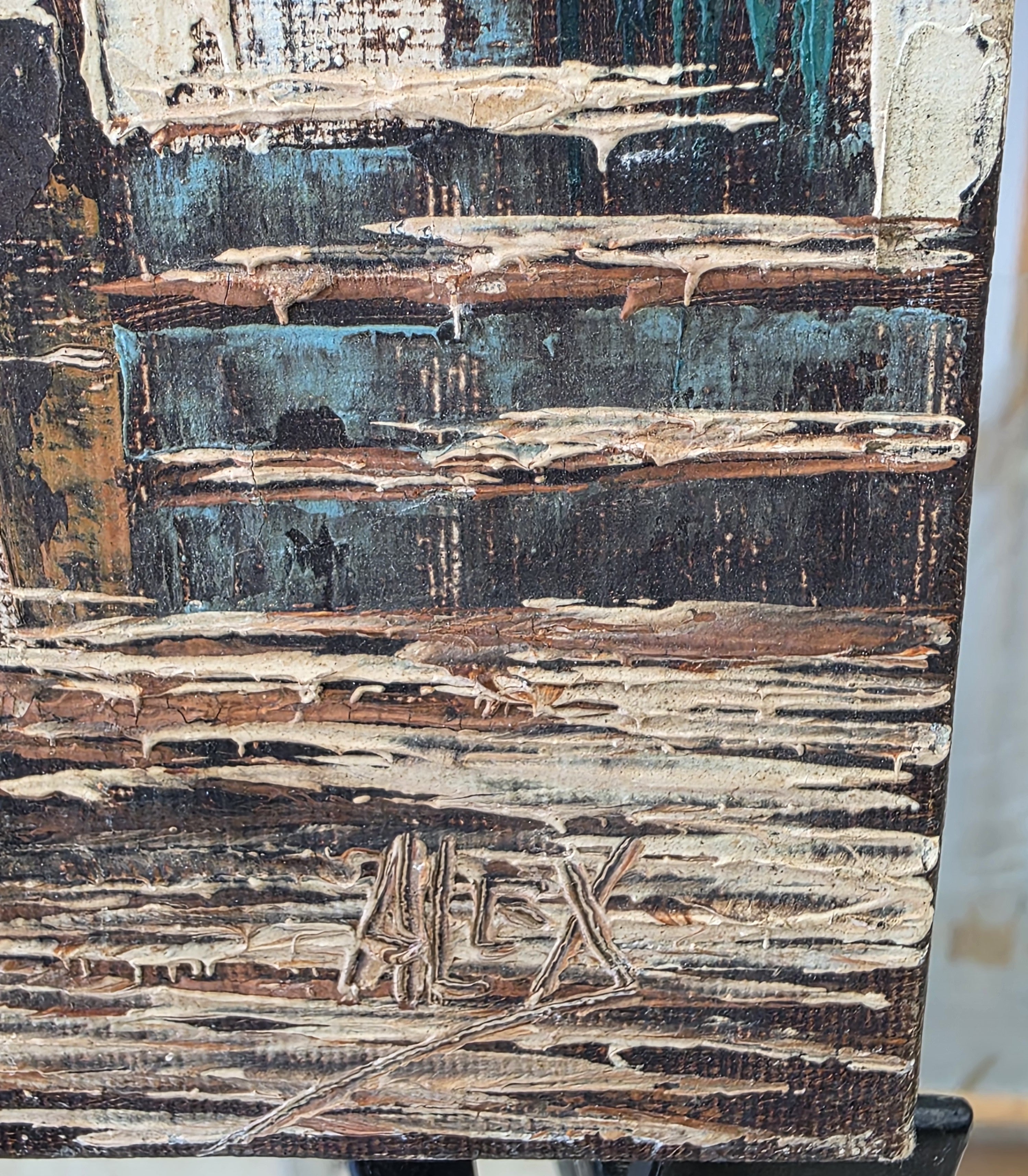 Alex oil n canvas