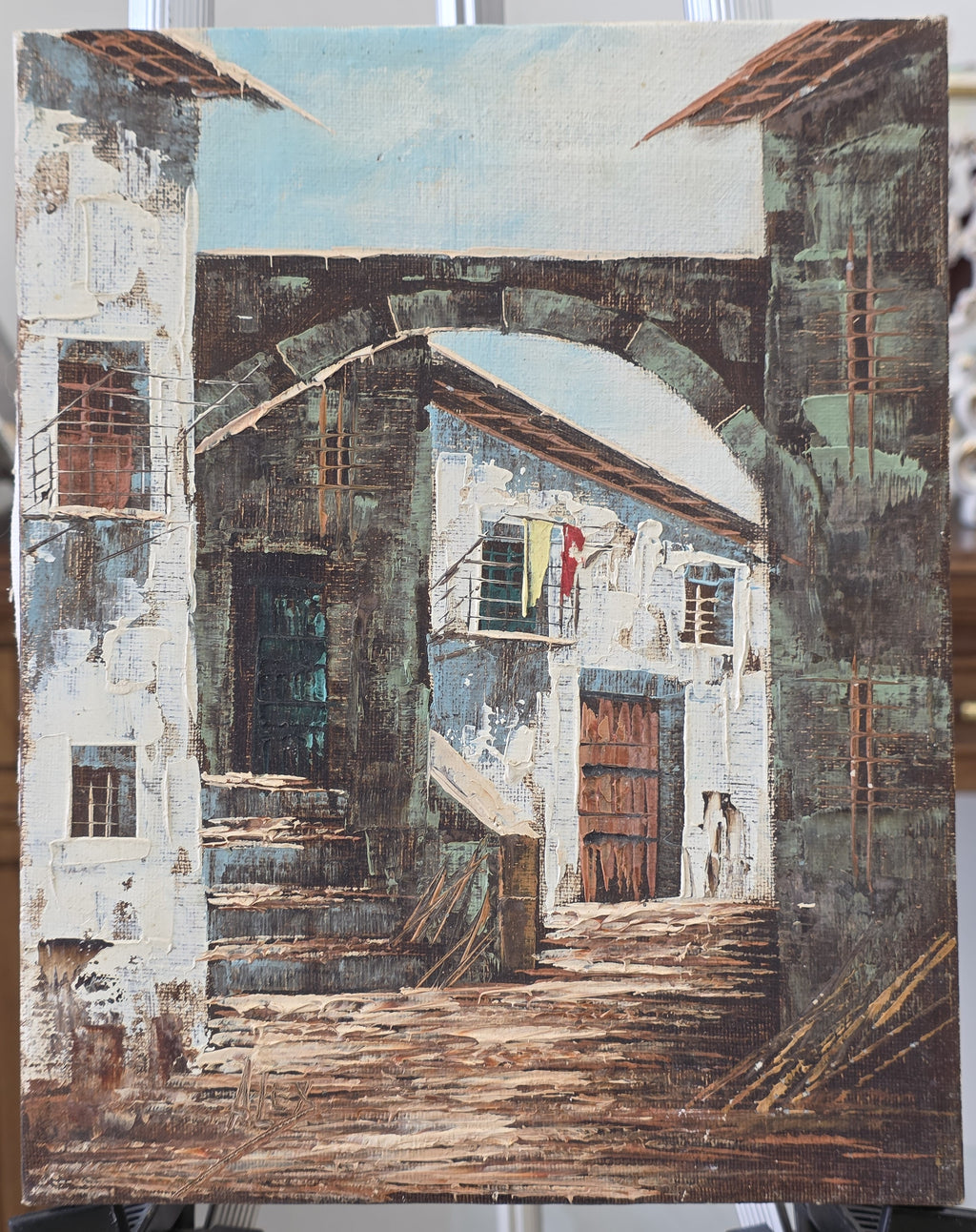 Alex oil n canvas