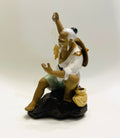 Fisherman Enamel ceramic