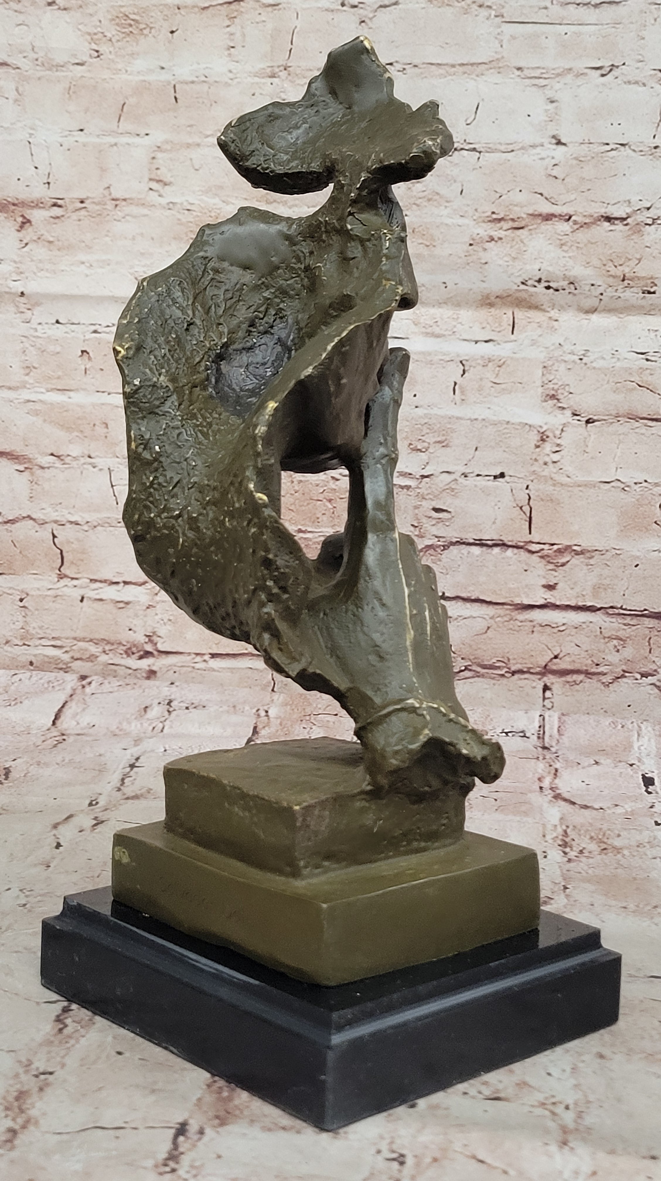 Abstract "Silence" Bronze Sculpture Ð Dali Modern Art DŽcor