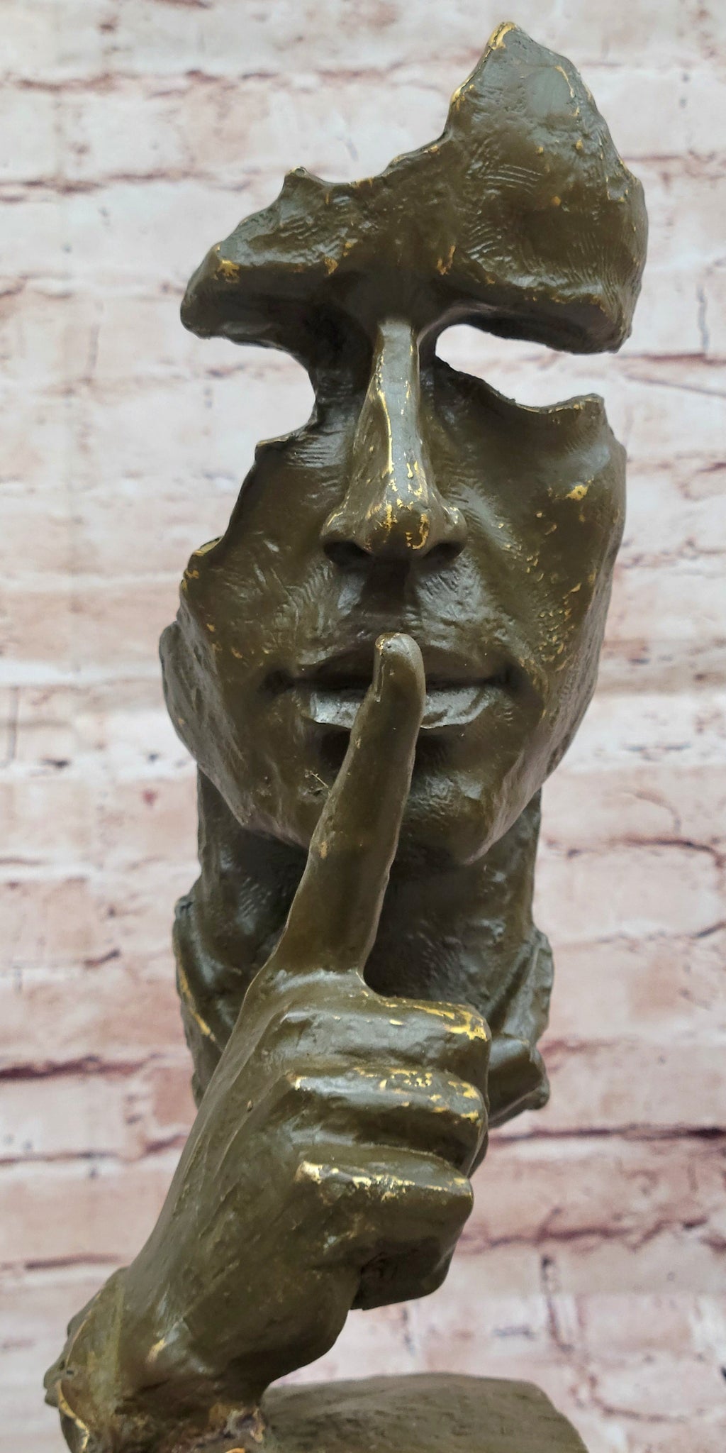 Abstract "Silence" Bronze Sculpture Ð Dali Modern Art DŽcor
