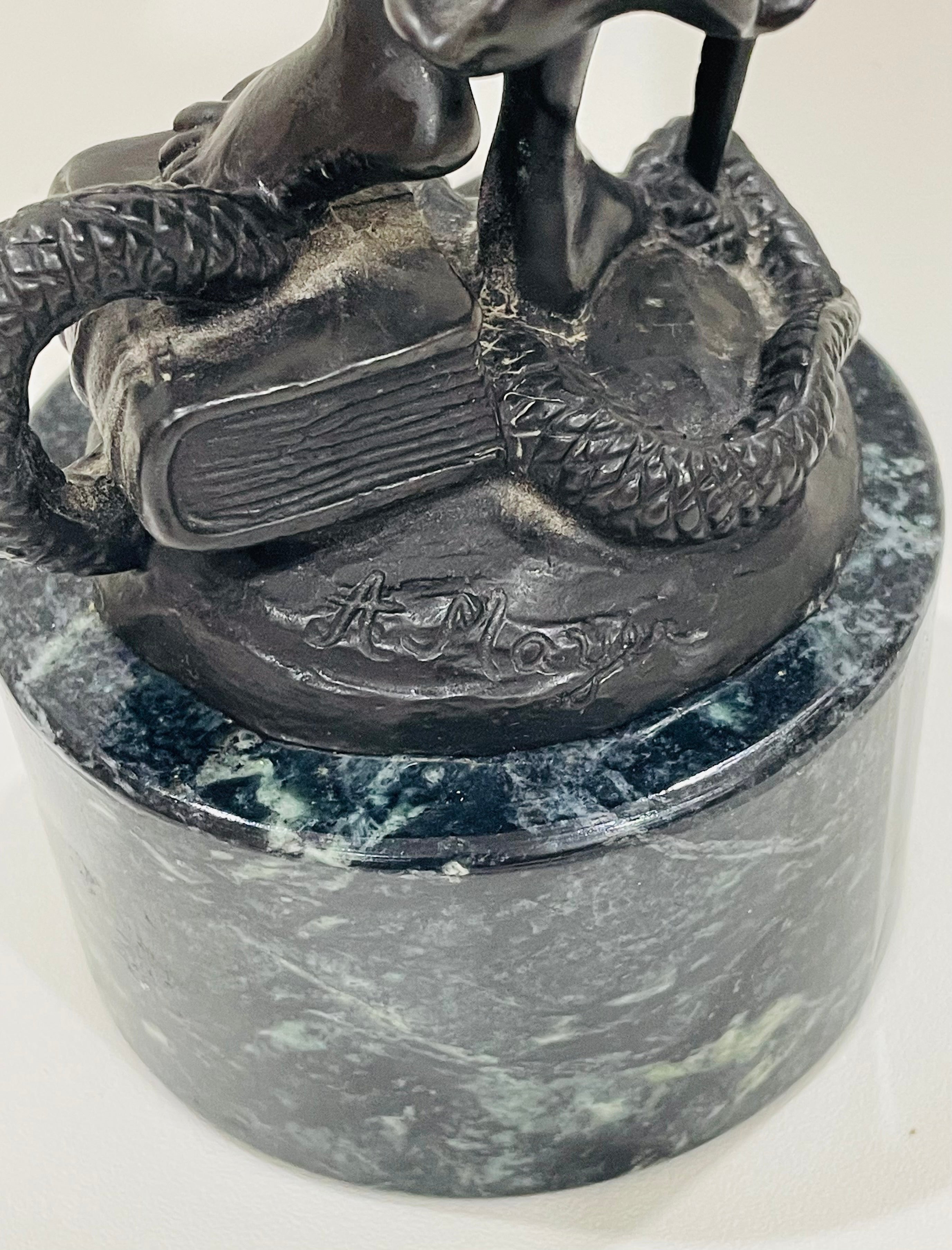 Bronze Sculpture  signed