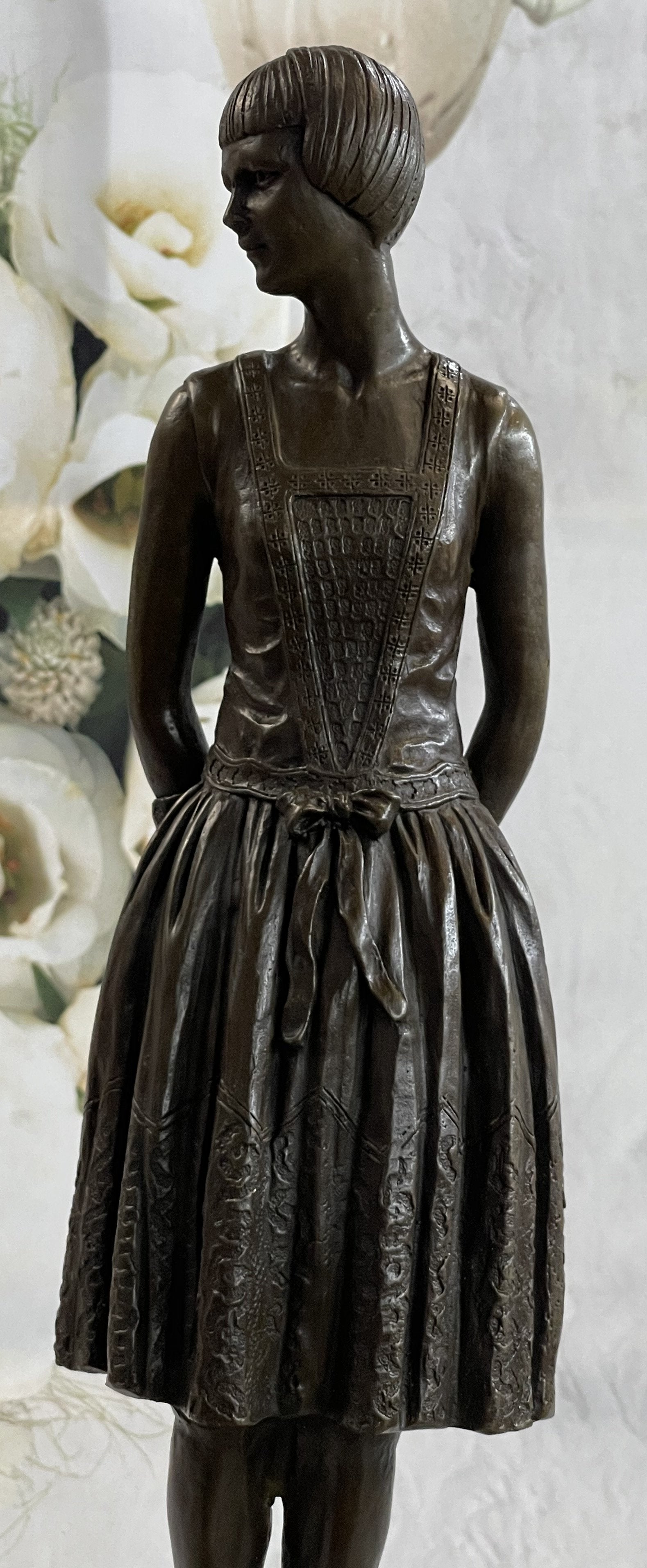 Milo Victorian Female Lady Bronze