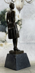 Milo Victorian Female Lady Bronze