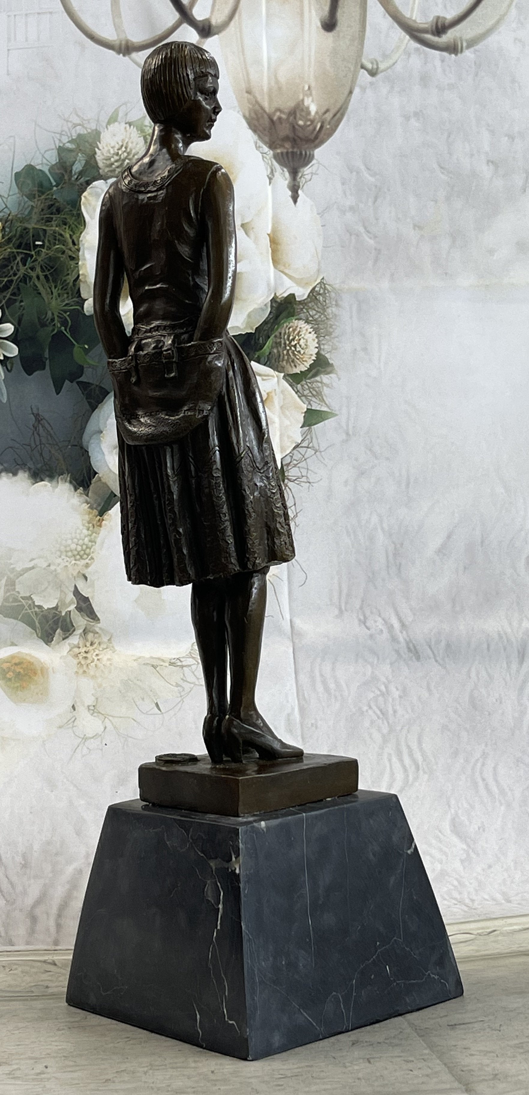 Milo Victorian Female Lady Bronze