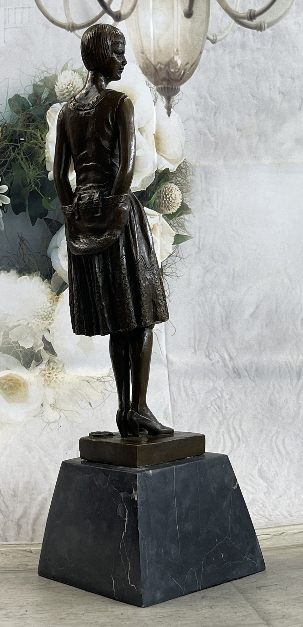 Milo Victorian Female Lady Bronze
